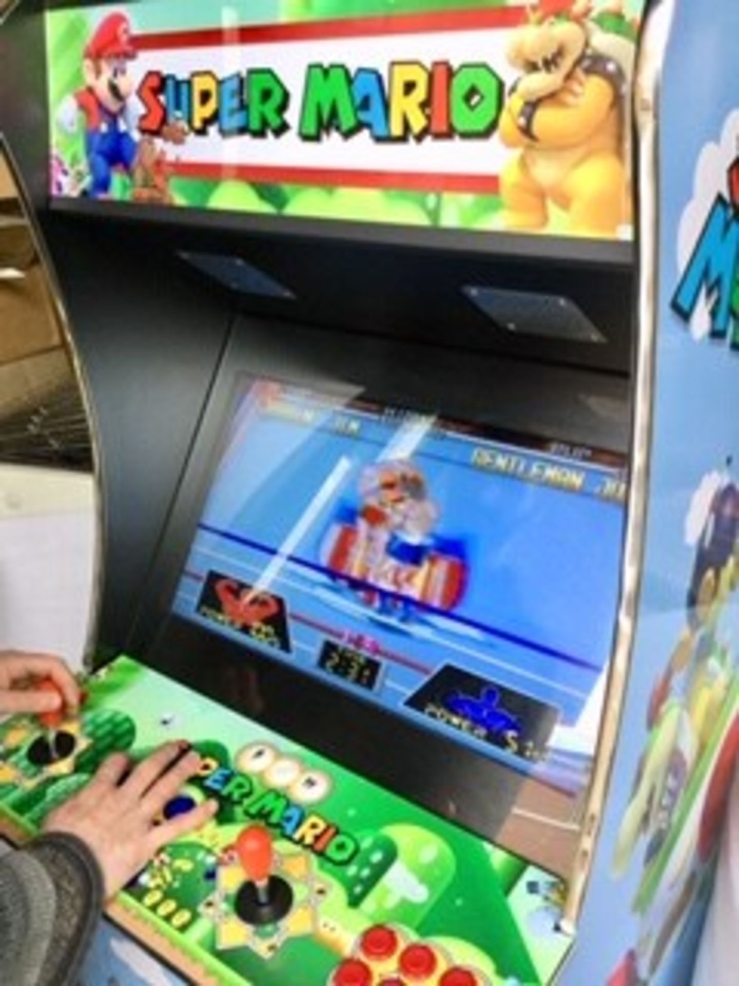 Brand New Coin Operated Super Mario Arcade Machine with 3500 Games from 80's & 90's – NO VAT - Image 2 of 3