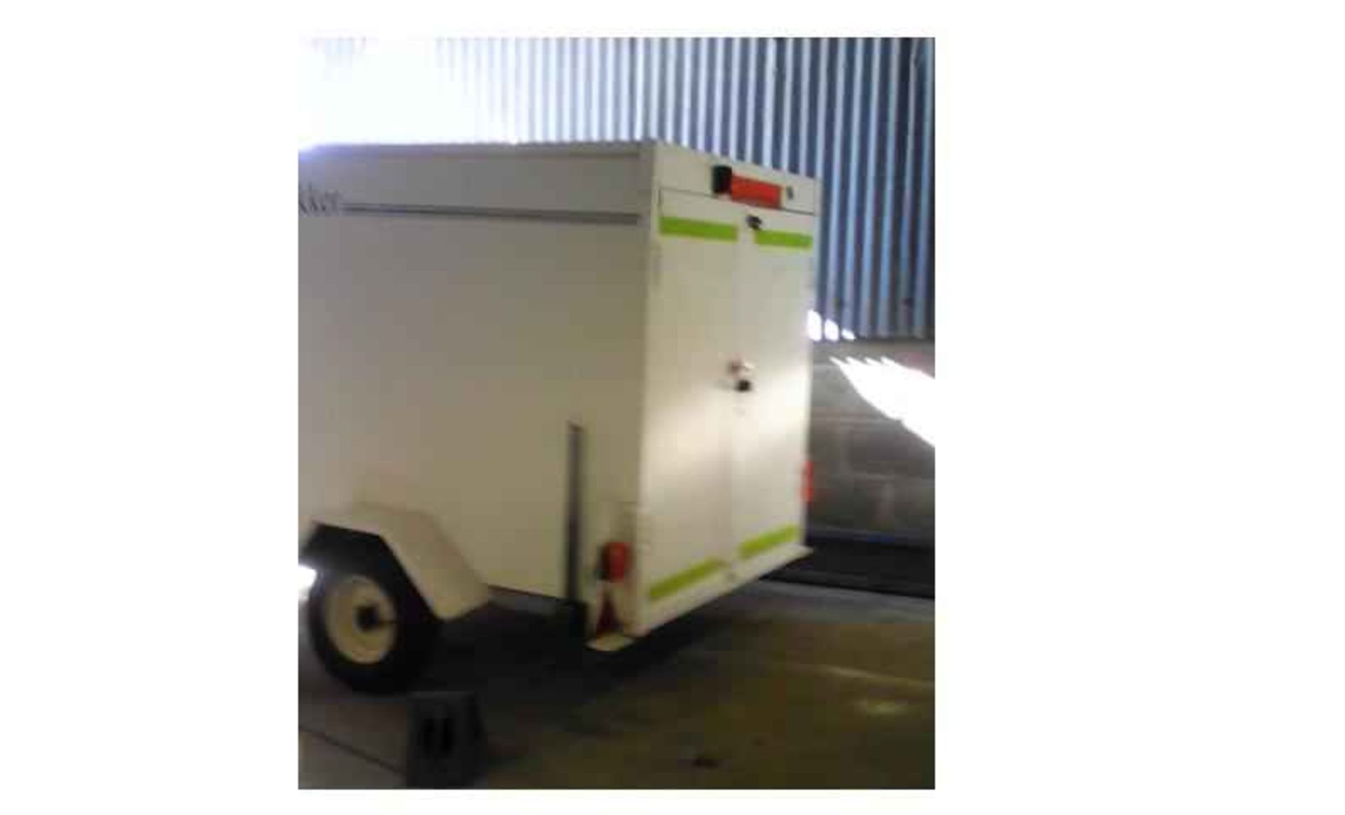 Lynton Load Trekker Box Trailer 6ft x 4ft – Very Good Conditions – Easy to Tow Rear Barn Doors, good - Image 4 of 4