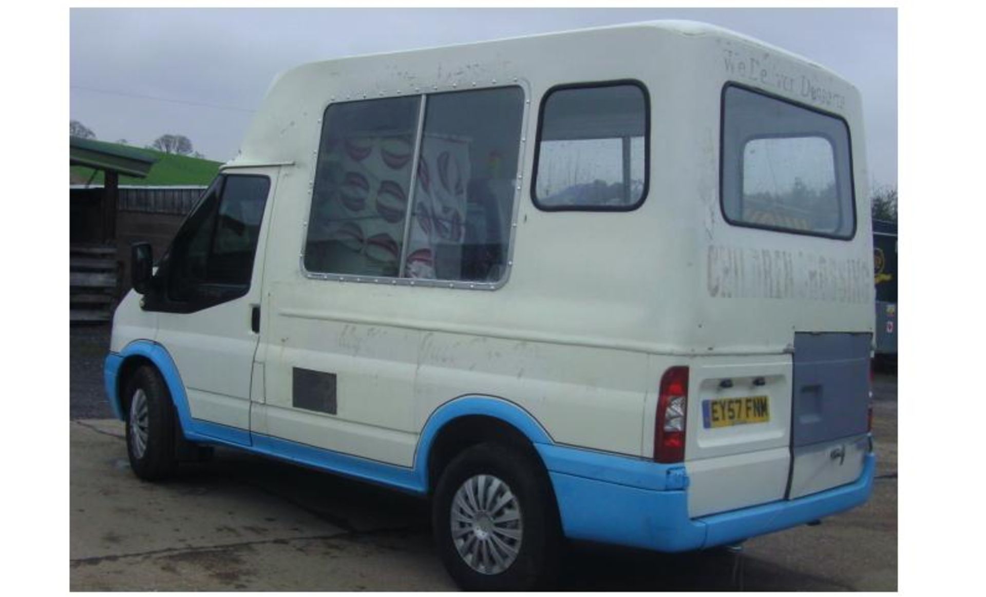 Ford Transit MK7 Soft Ice Cream Van – 2007 – Diesel – 119,000 Miles - NO VAT Electric windows, - Image 6 of 12