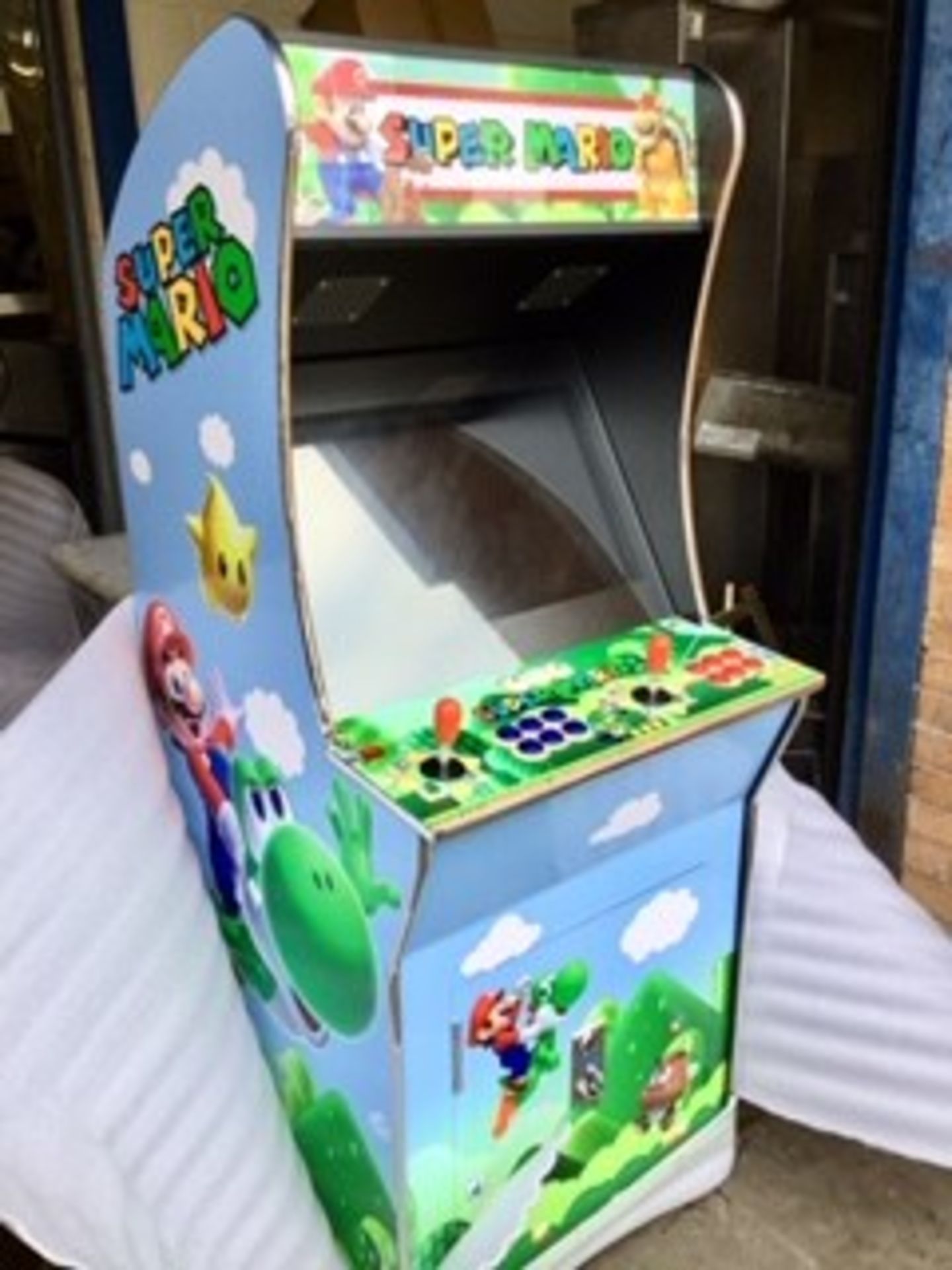 Brand New Coin Operated Super Mario Arcade Machine with 3500 Games from 80's & 90's – NO VAT