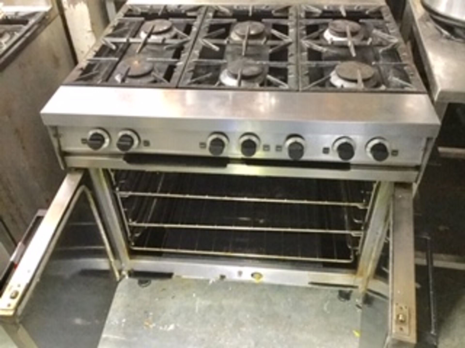 Falcon Dominator Six Burner Gas Cooker & Double Oven – NO VAT - Image 2 of 2