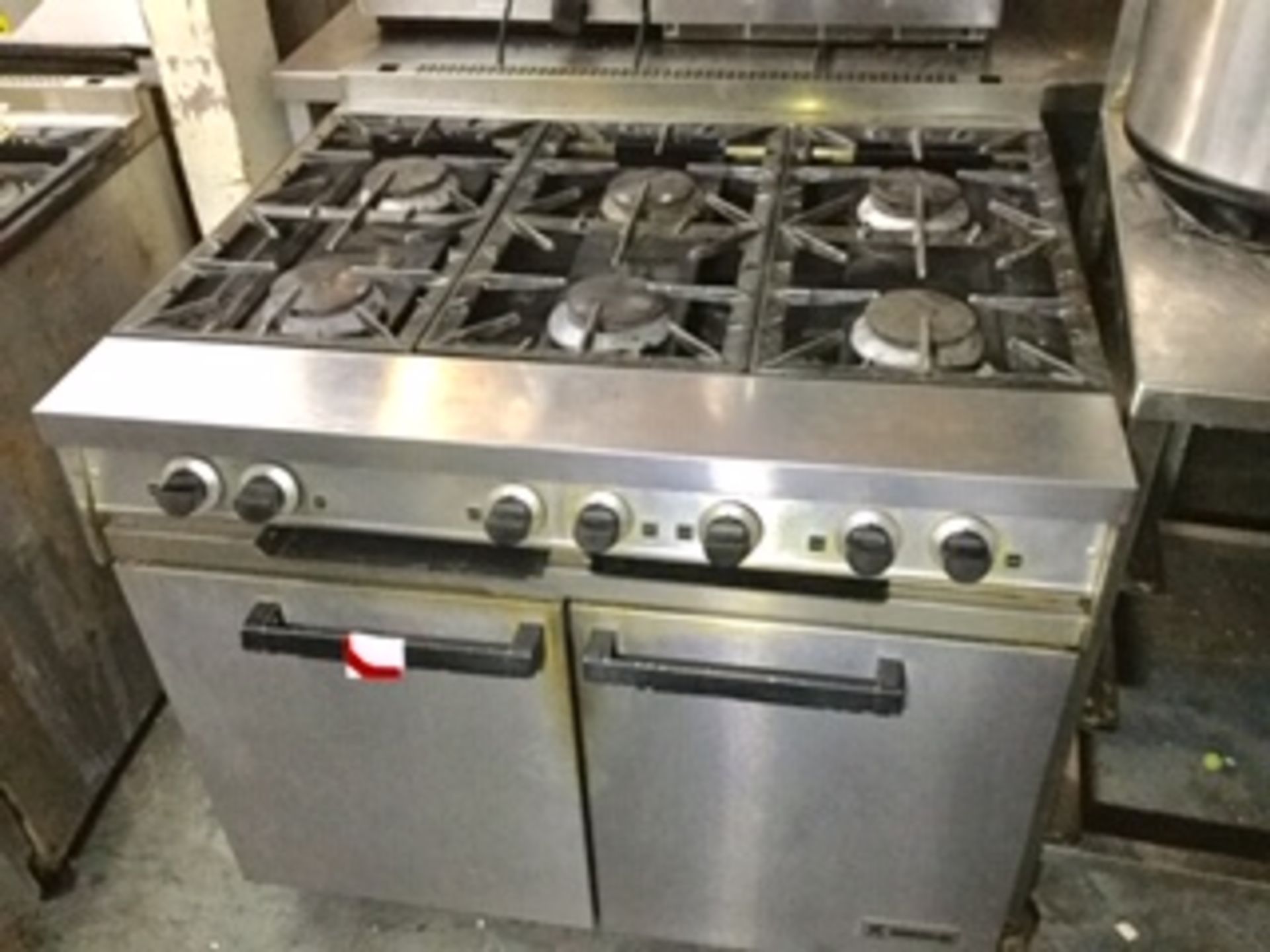 Falcon Dominator Six Burner Gas Cooker & Double Oven – NO VAT