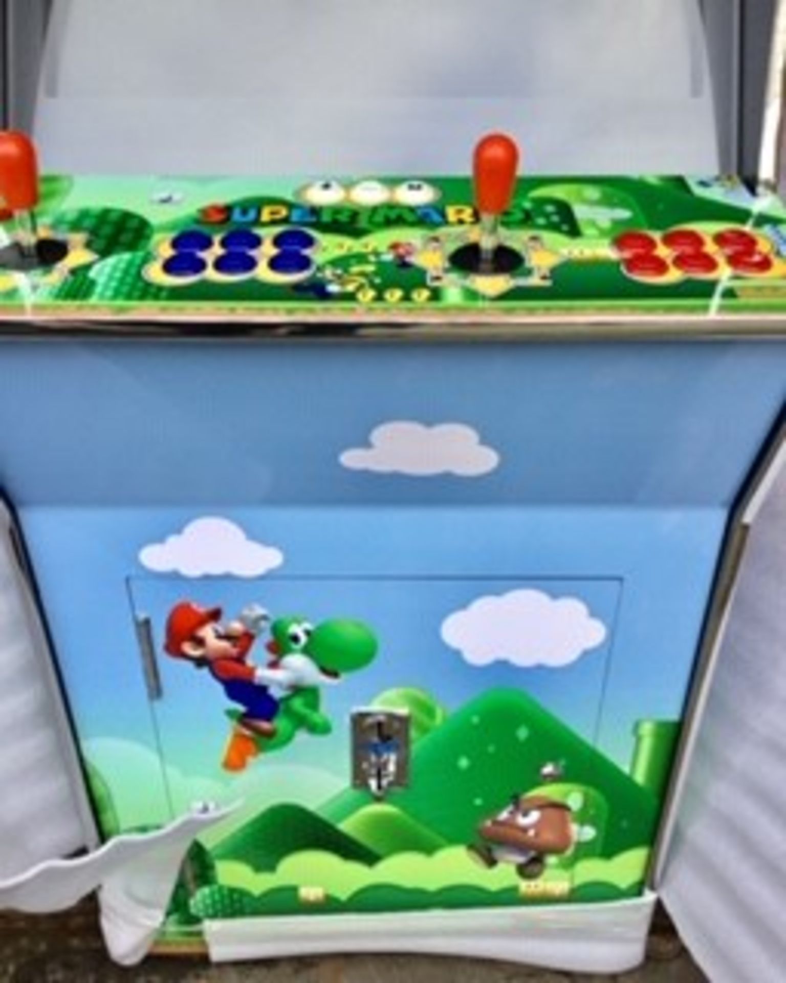 Brand New Coin Operated Super Mario Arcade Machine with 3500 Games from 80's & 90's – NO VAT - Image 3 of 3