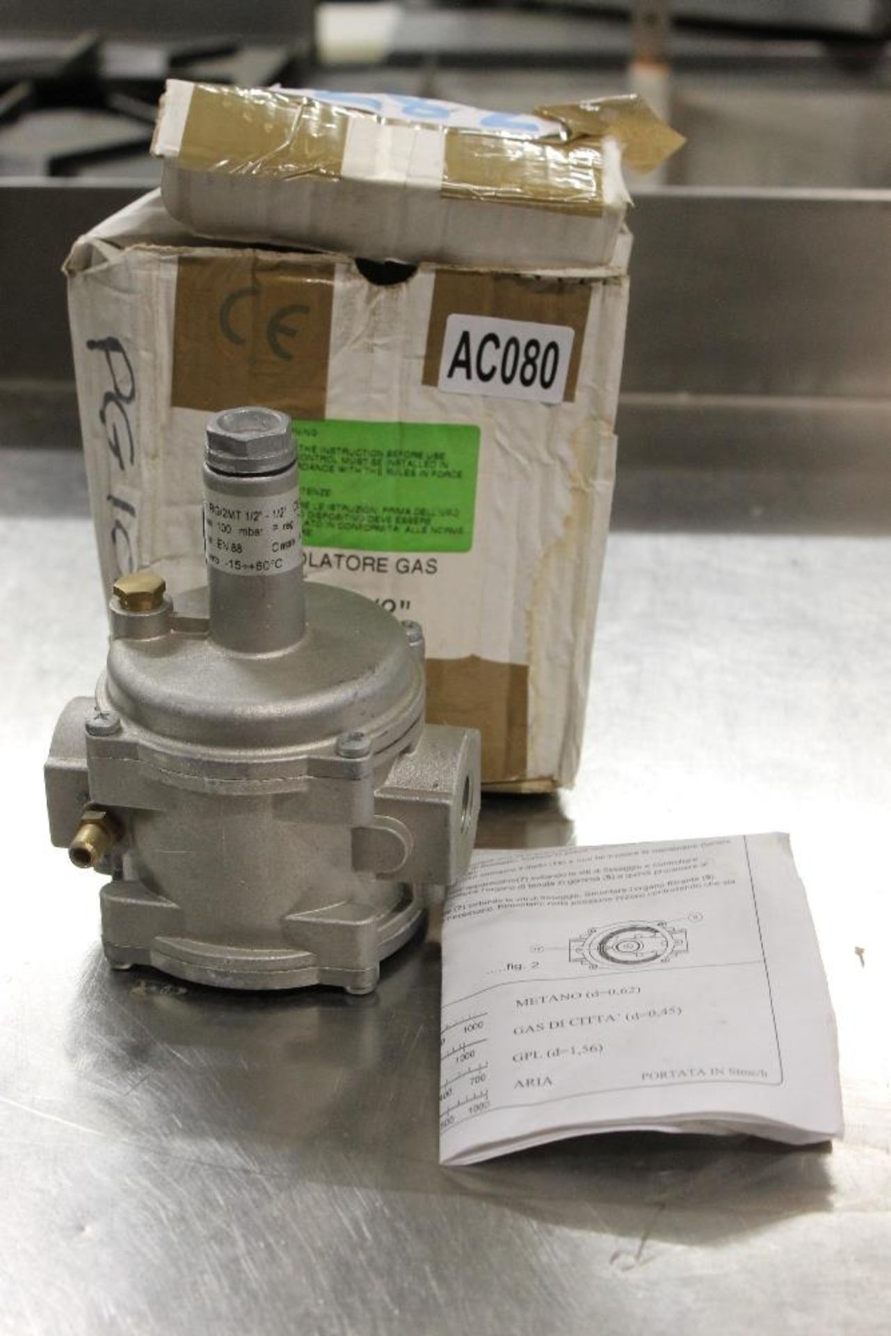 1 x PG10 Gas Regulator ½ “ (Govemor)