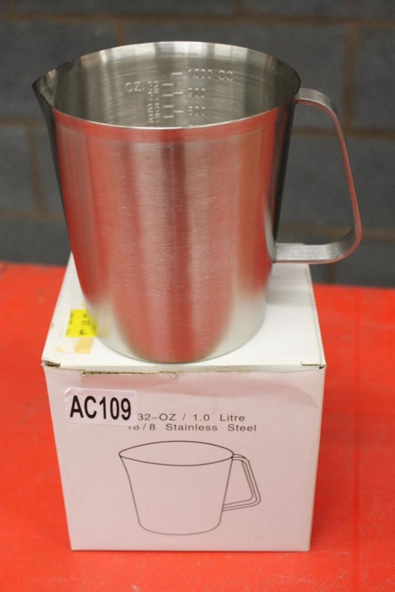 Stainless Steel 1 Litre Measuring Jug