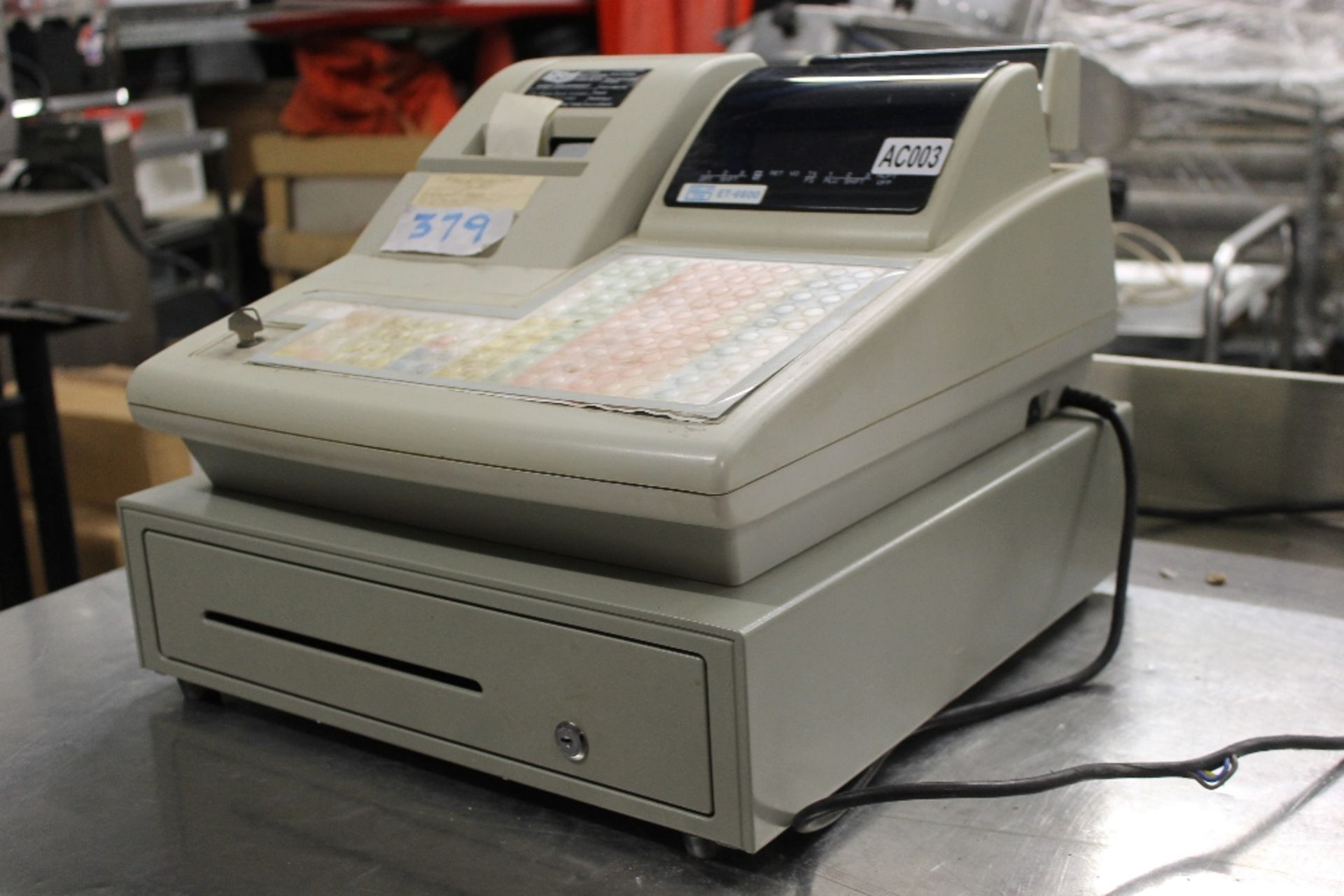 Geller ET-6600 Cash Register – with Keys