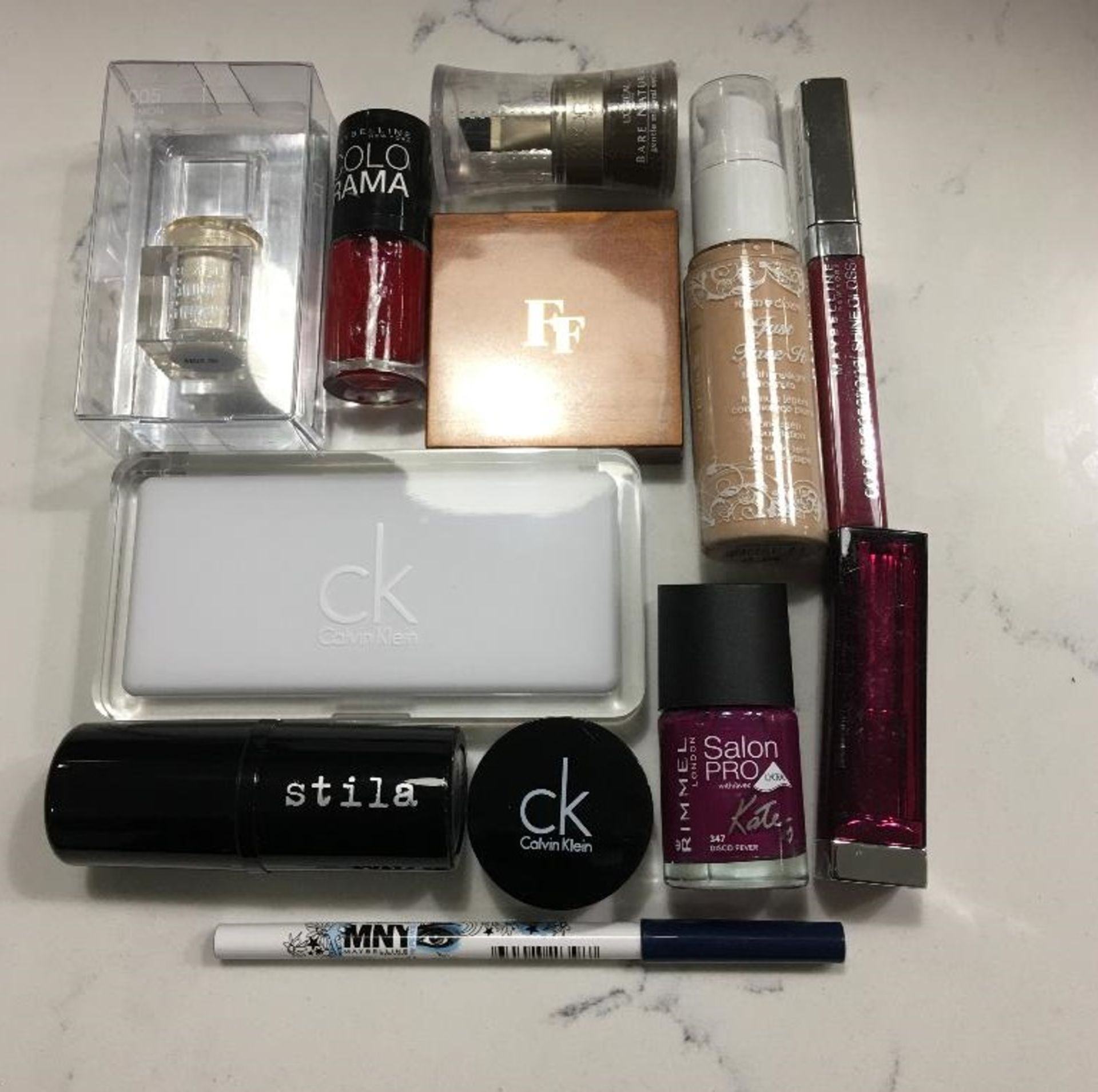 144 Full Size Cosmetics – 12 of each in the picture – NO VATUK Delivery £15