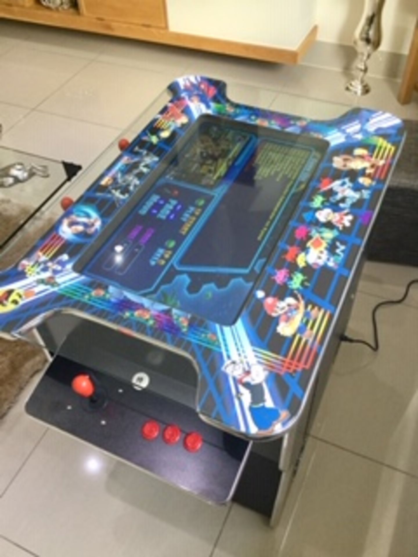 Brand New Four Player Coin operated Space Invaders Arcade Machine with 750 Classic Games from the - Image 2 of 5