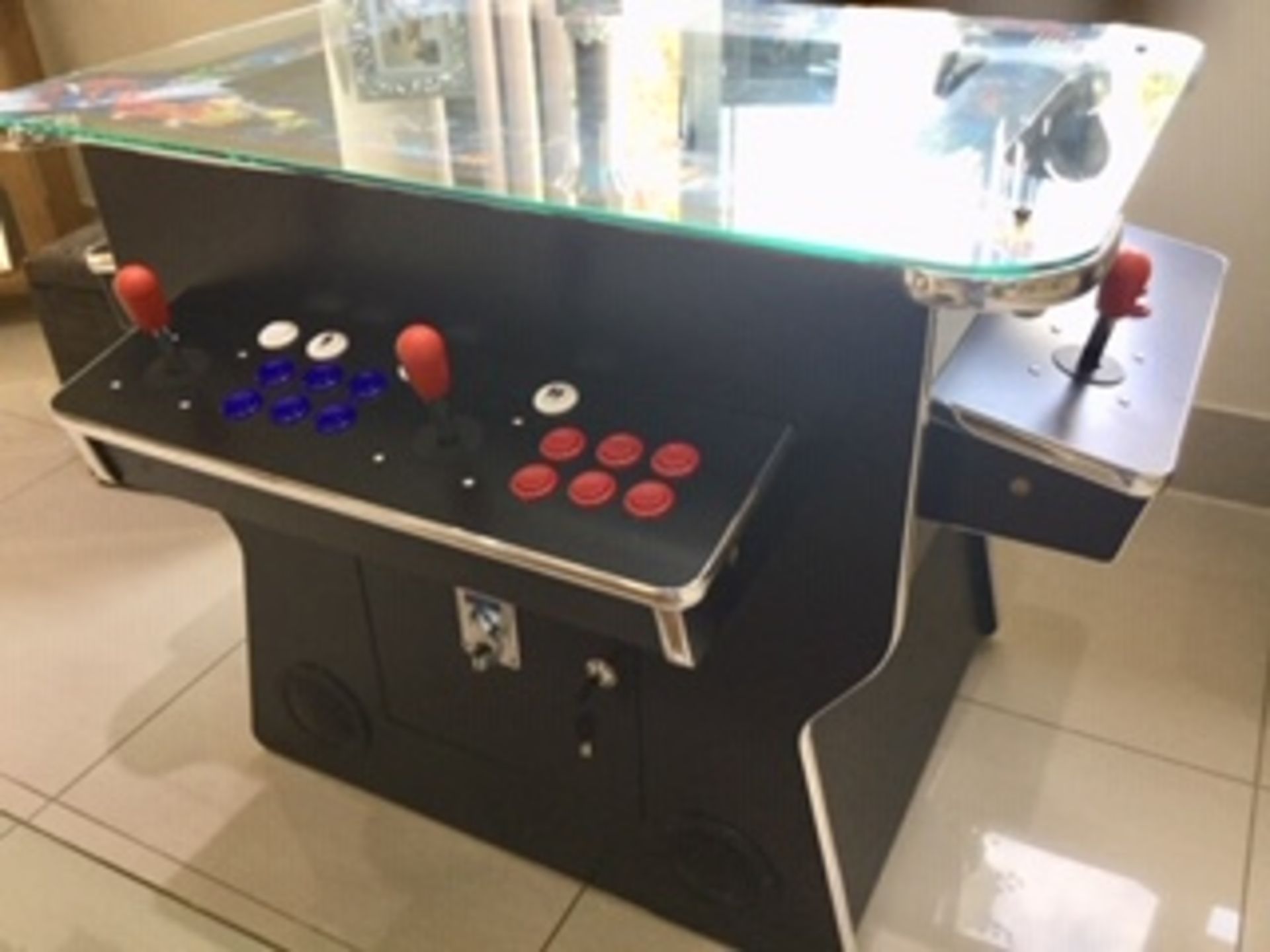 Brand New Four Player Coin operated Space Invaders Arcade Machine with 750 Classic Games from the - Image 4 of 5