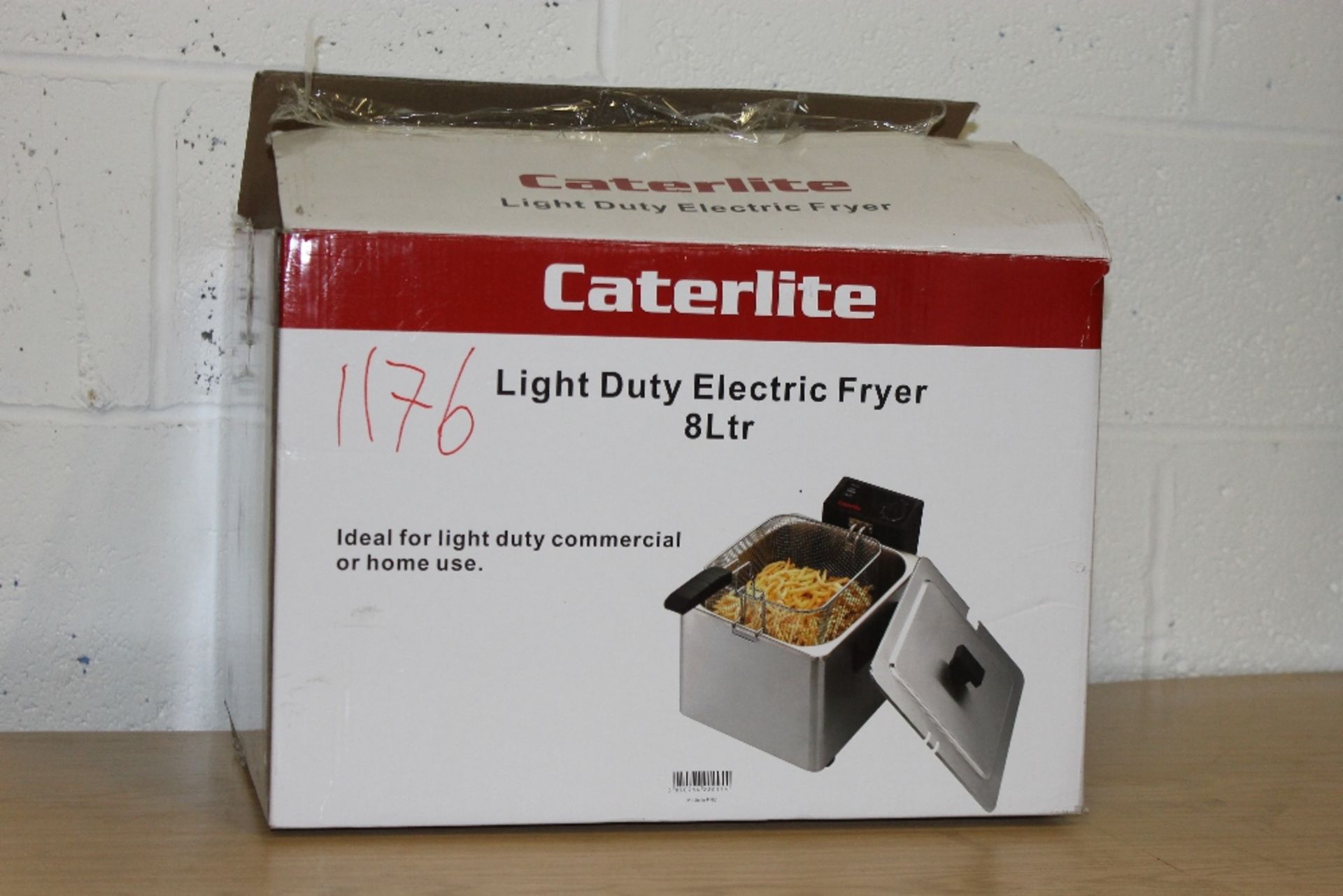 Caterlite Single Electric Fryer -1ph - Tested Working - Image 3 of 3