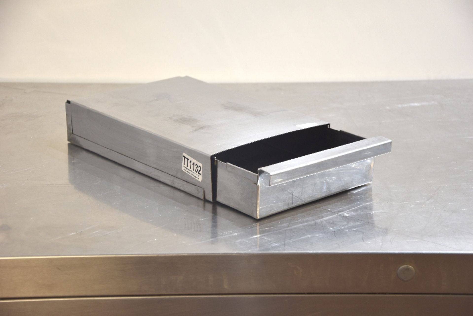 Small Stainless-Steel Coffee Knock Out Drawer