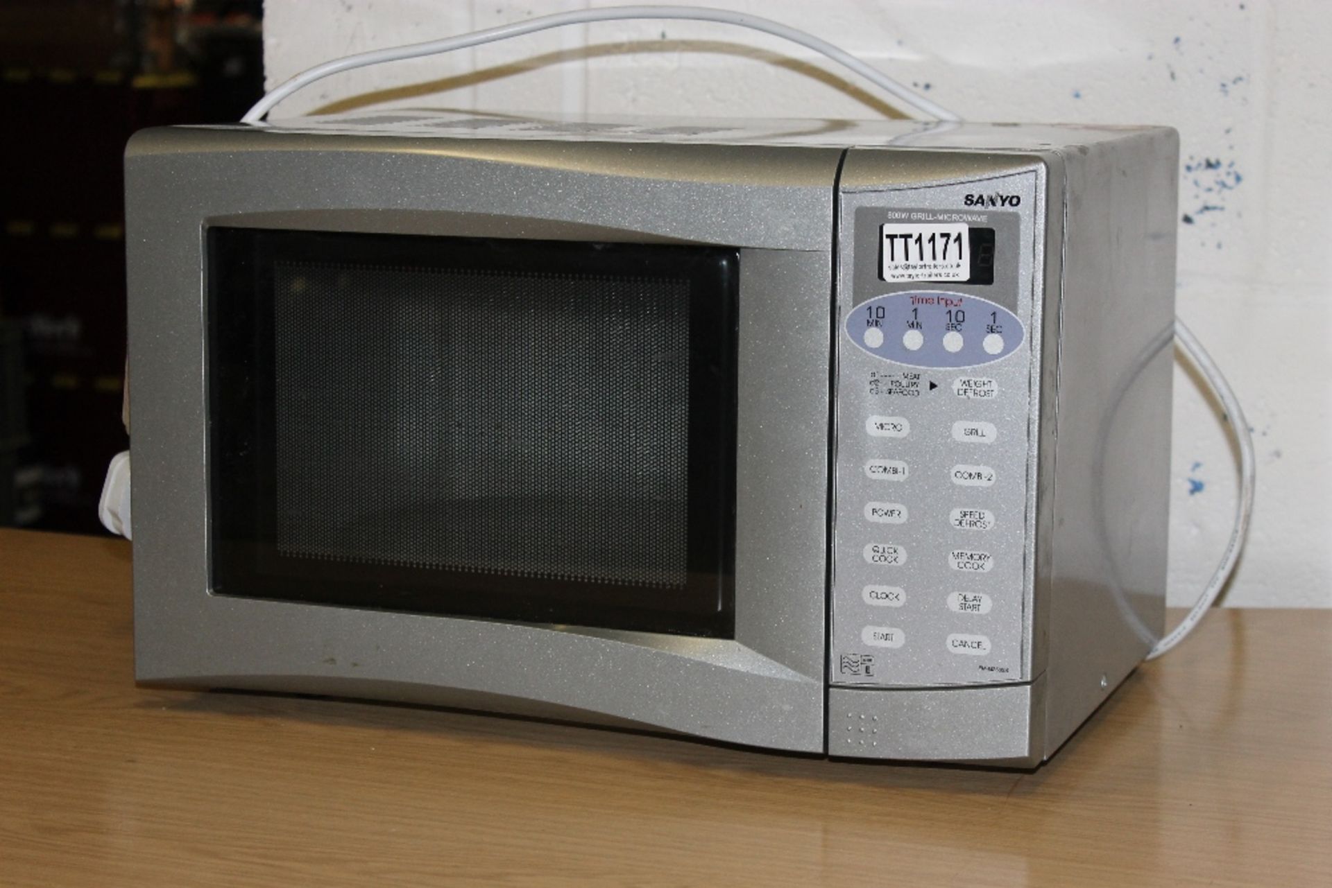 Sanyo 800w Commercial Microwave - Tested Working