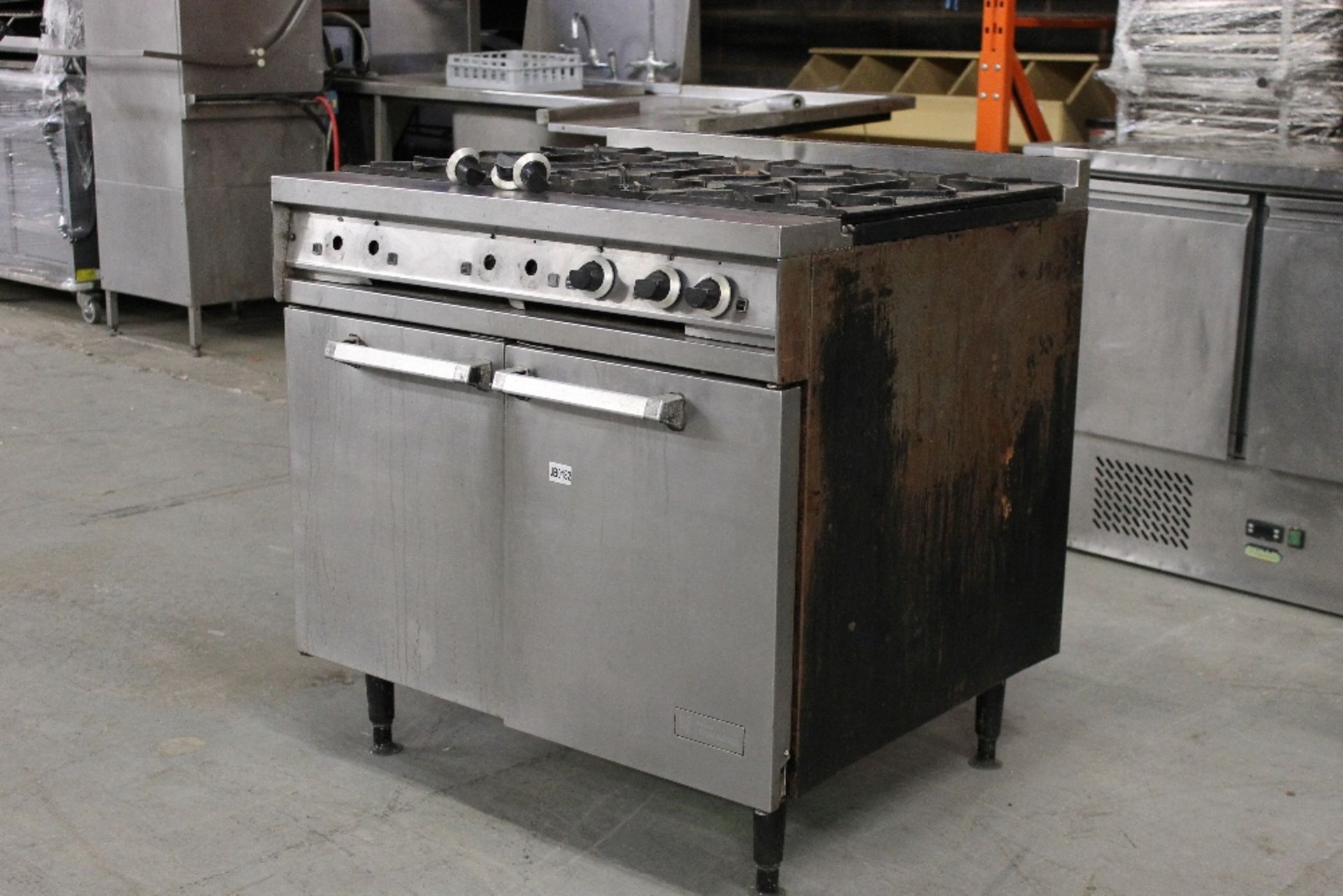 Falcon Dominator Six Burner Gas Cooker + Double Oven