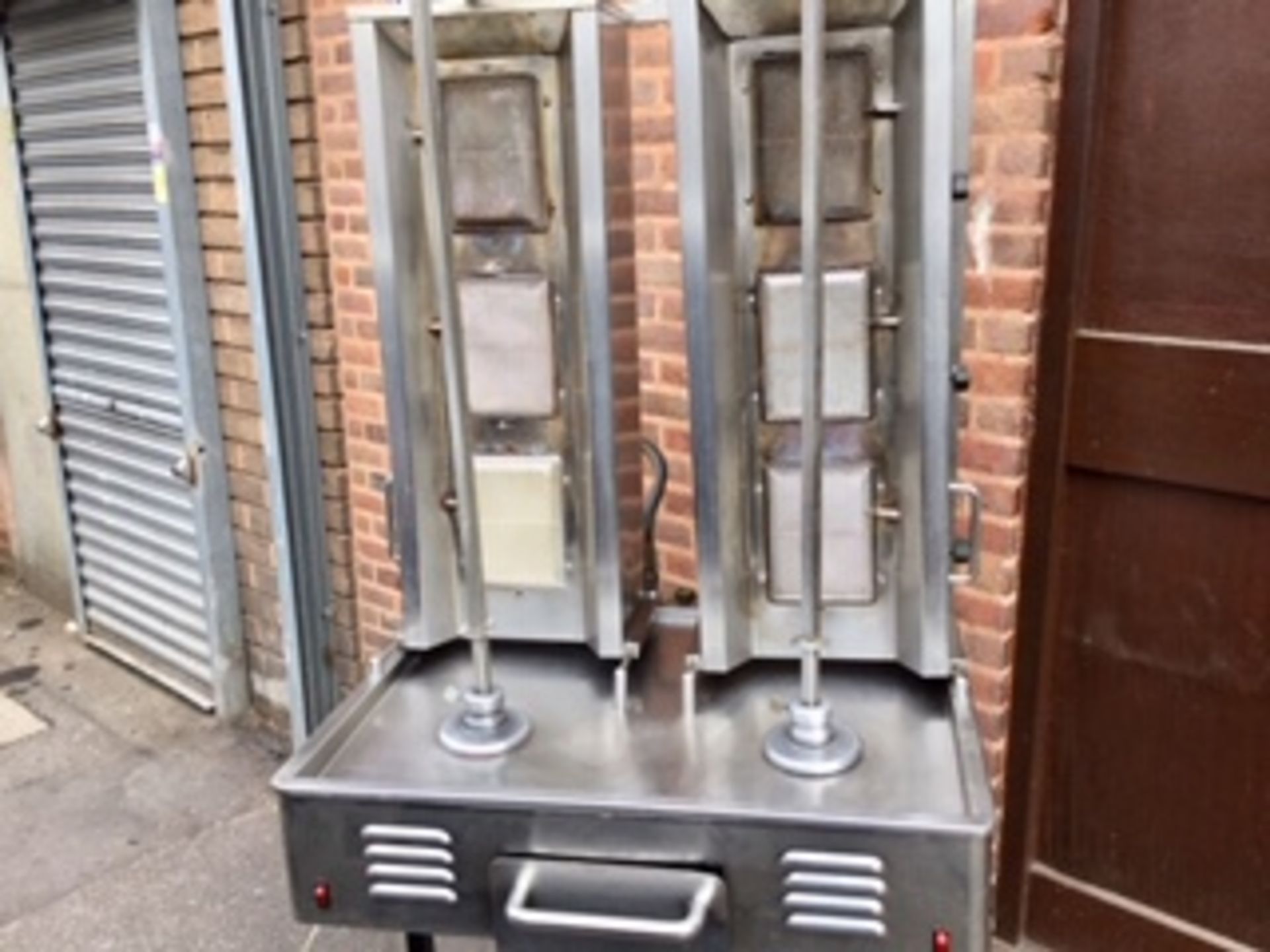 Double Gas Kebab Machine – NO VAT