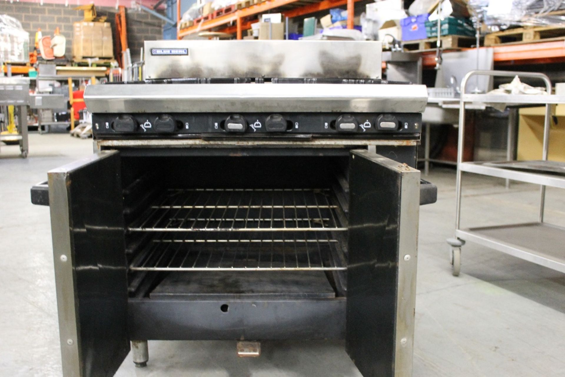 Blue Seal 6 Burner Gas Cooker and Double Oven - Image 2 of 3