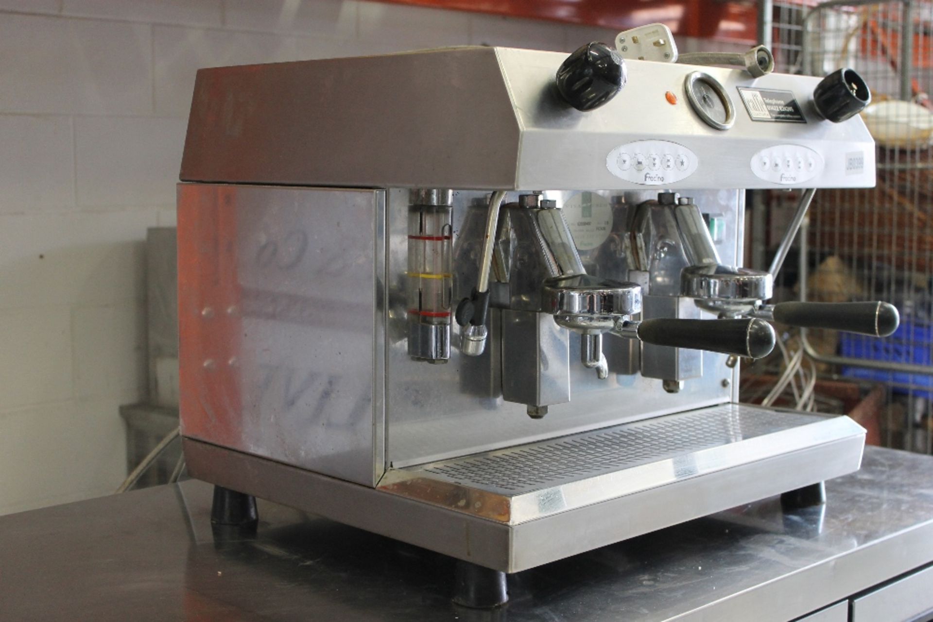 FRACINO  2 Group Espresso / Cappuccino  Coffee Machine – Model FCX2E -S/N 63550402 – 1ph - Image 3 of 3