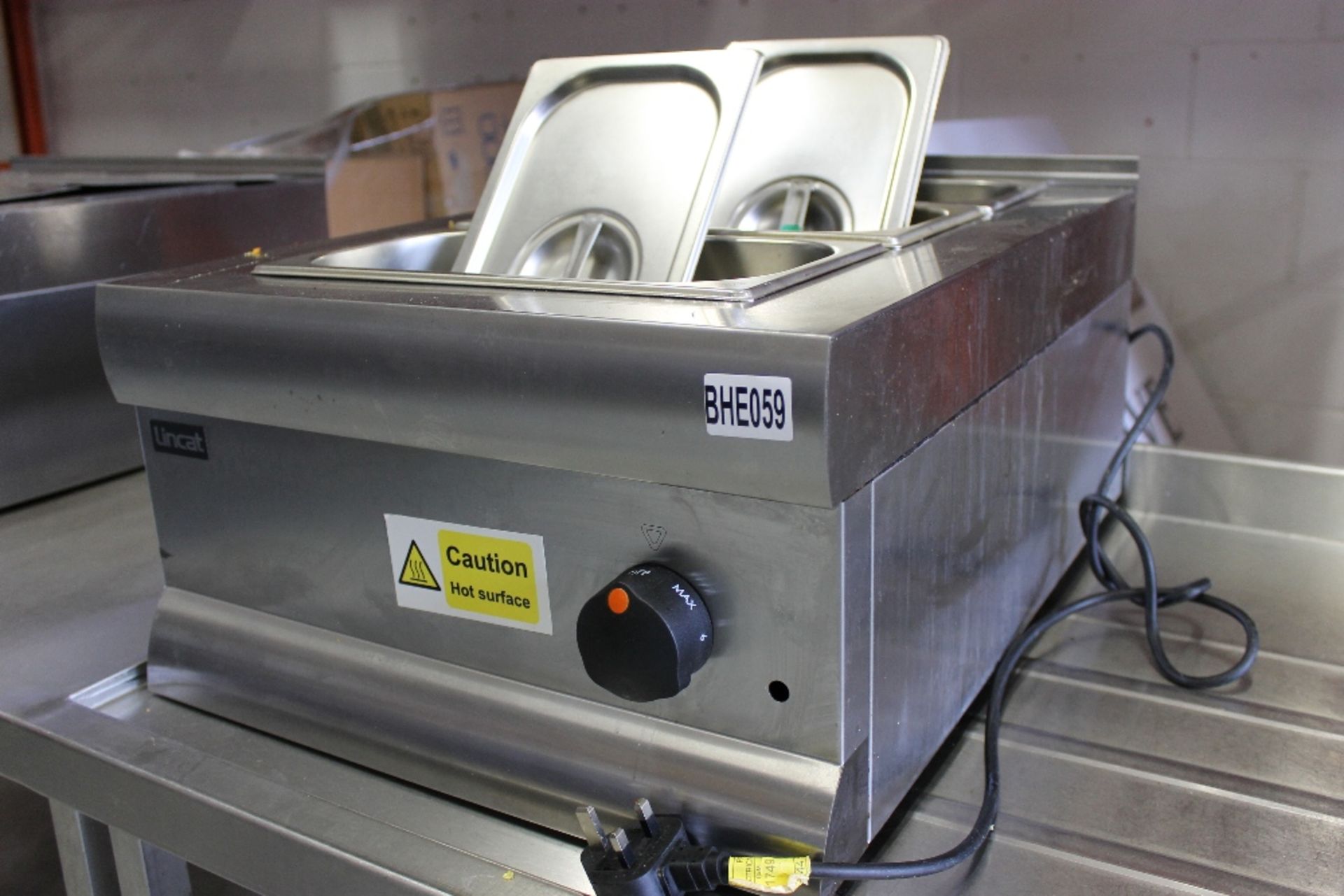 Lincat 3 Pot Bain Marie -750w -1ph – NO VAT