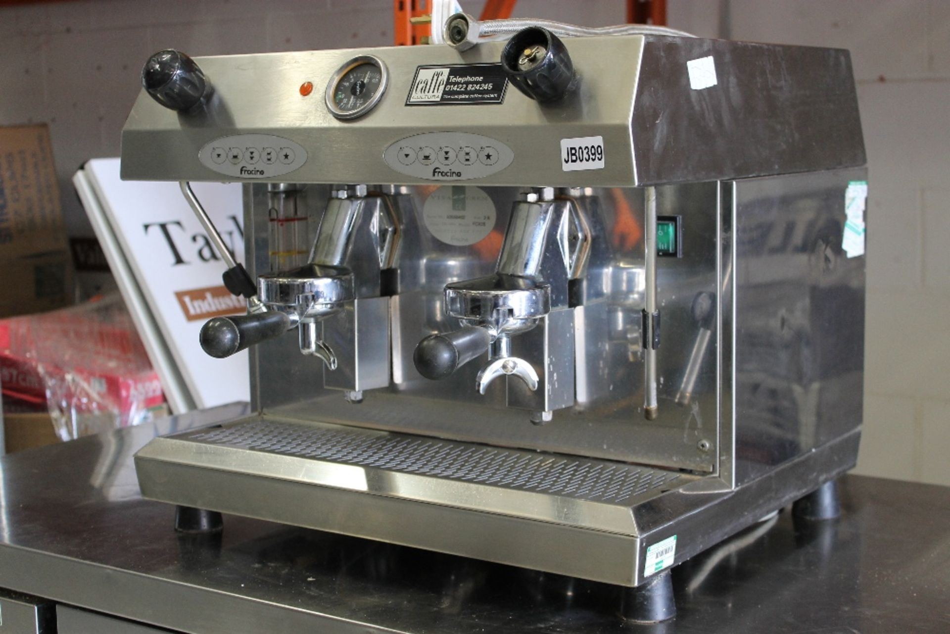 FRACINO  2 Group Espresso / Cappuccino  Coffee Machine – Model FCX2E -S/N 63550402 – 1ph - Image 2 of 3