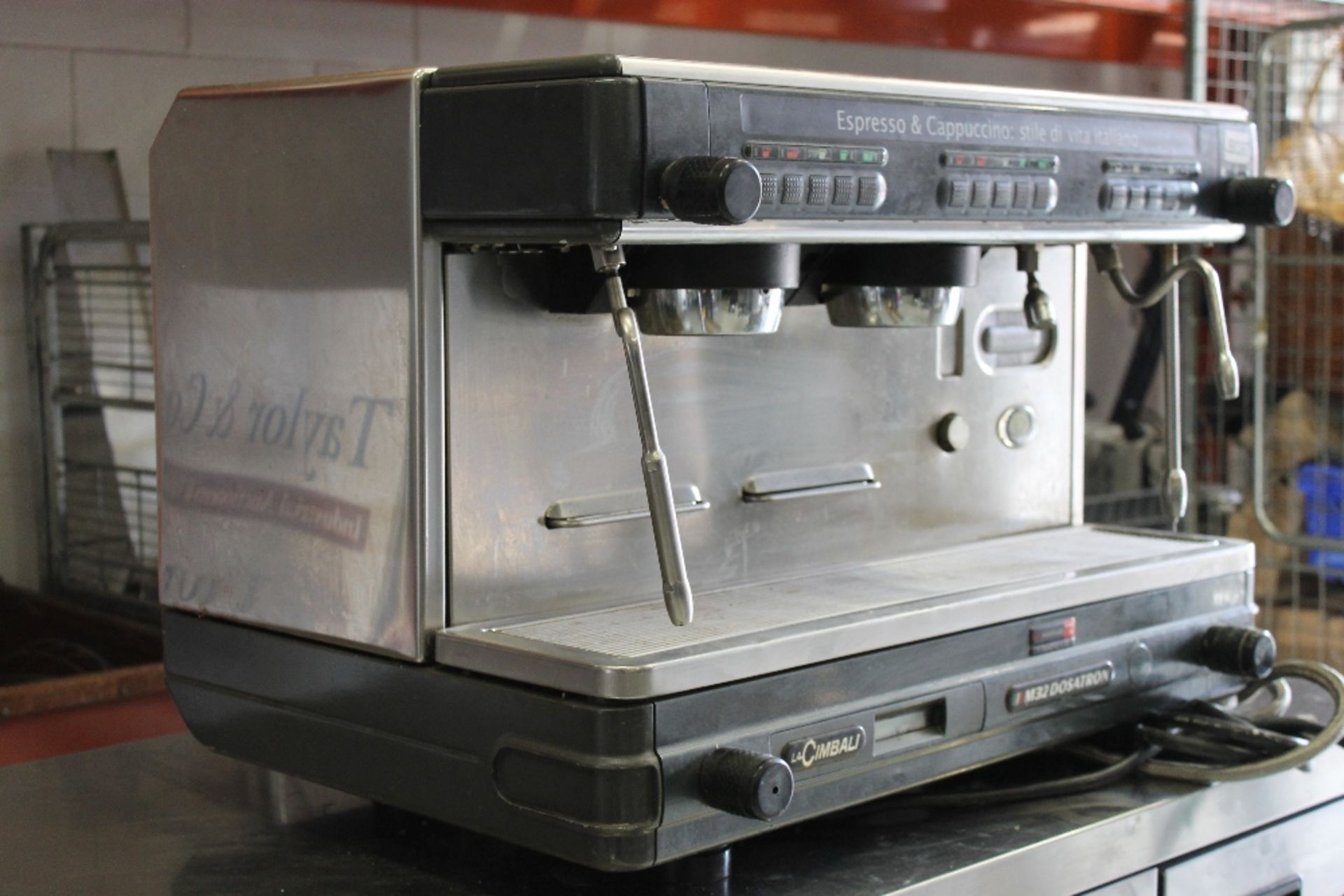 La Cimbali M32 Dosatron  2 Group Espresso / Cappuccino  Coffee Machine -3ph – missing Group Heads - Image 3 of 3