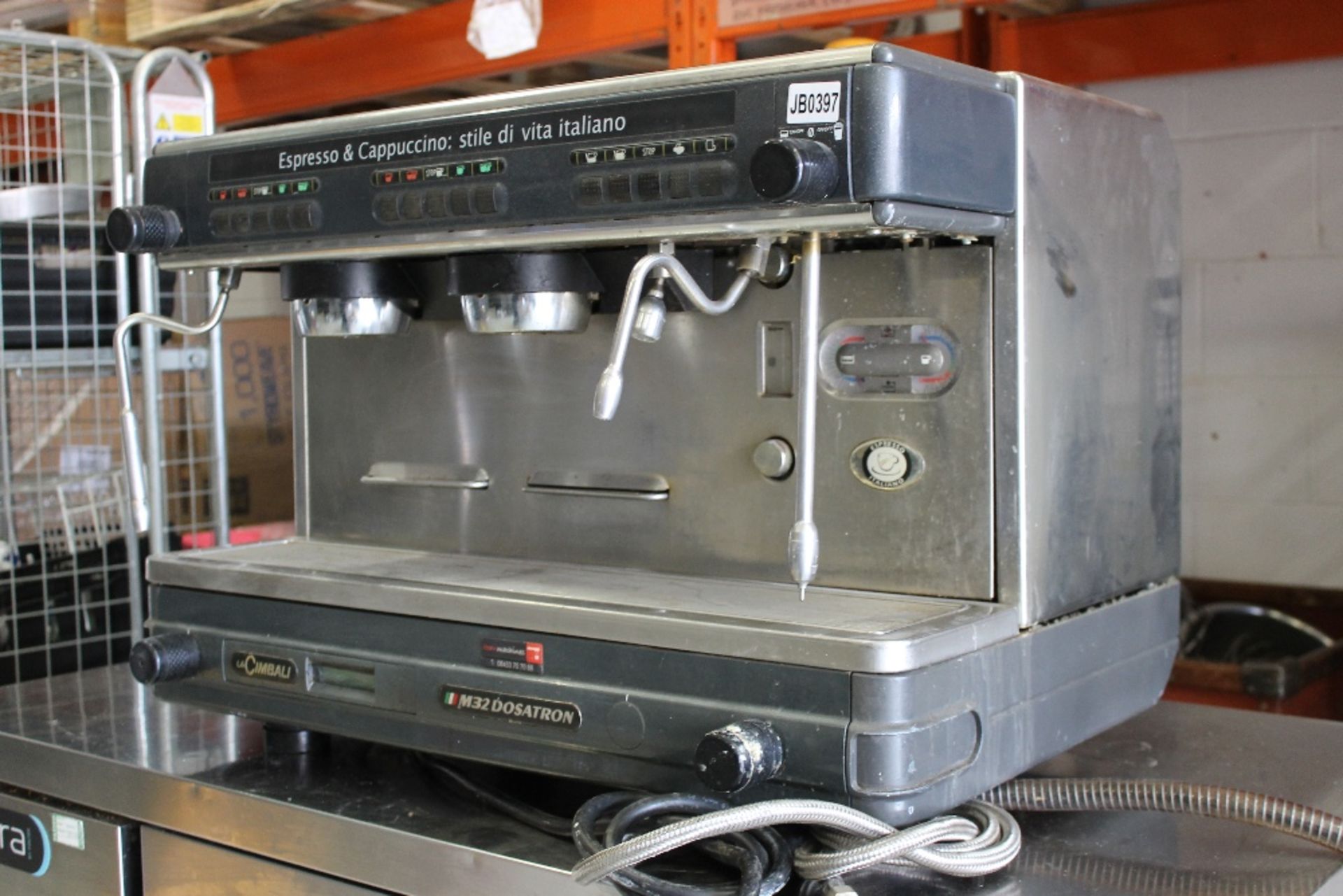 La Cimbali M32 Dosatron  2 Group Espresso / Cappuccino  Coffee Machine -3ph – missing Group Heads