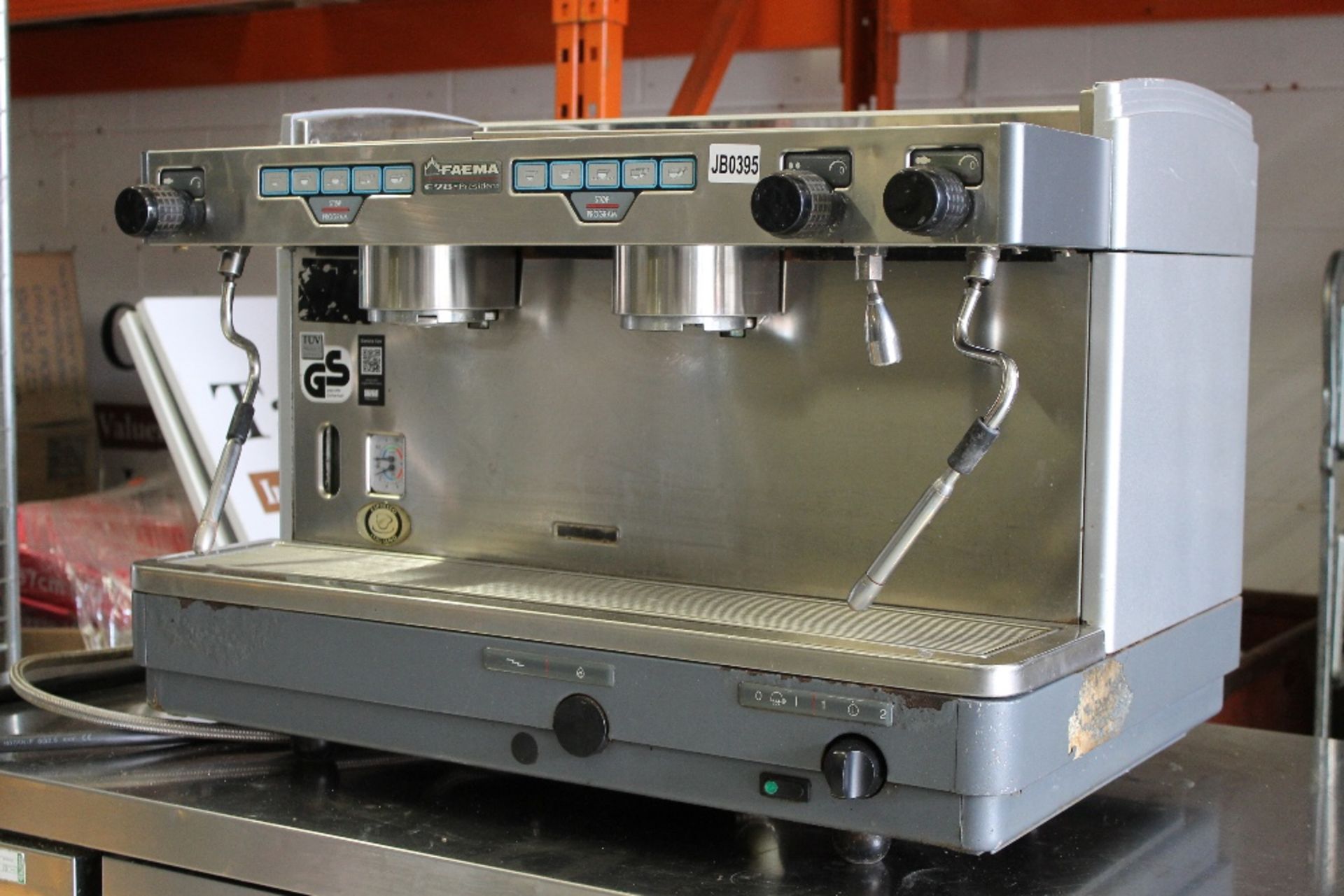 FAEMA E98 President 2 Group Espresso / Cappuccino Coffee Machine 3ph – missing Group Heads