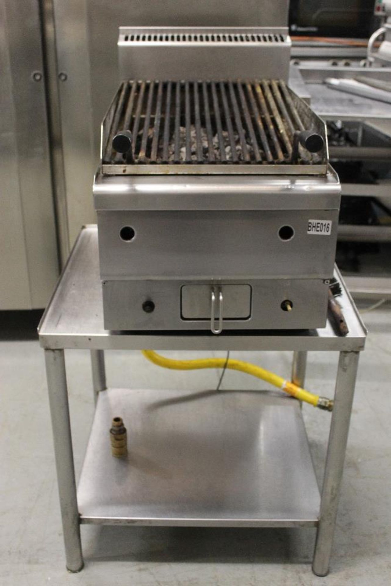 Two Burner Gas Chargrill – on Stand – NO VATRecently removed from a working kitchen