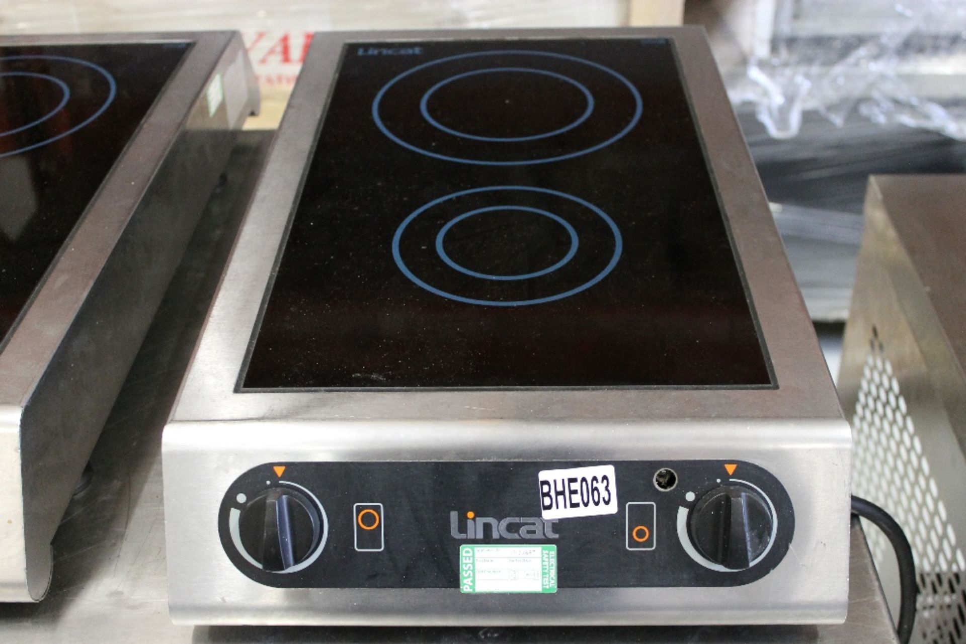 Lincat Electric 2 Ring Induction Hob – 1ph -Tested – NO VAT