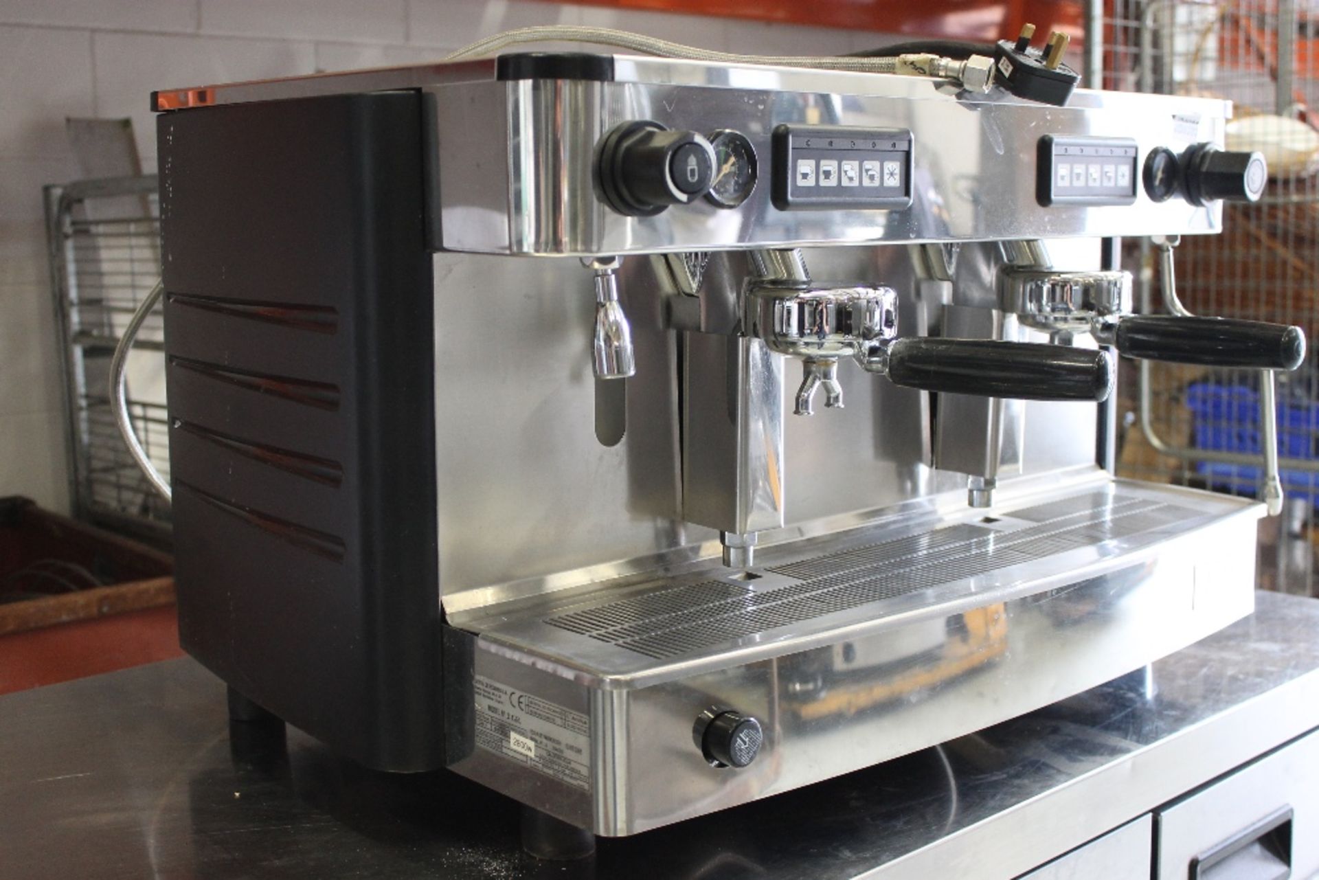 IBERITAL ' Lanna ' Model 2GR – 2 Group Espresso / Cappuccino  Coffee Machine – 1ph – with 2 Group - Image 3 of 3