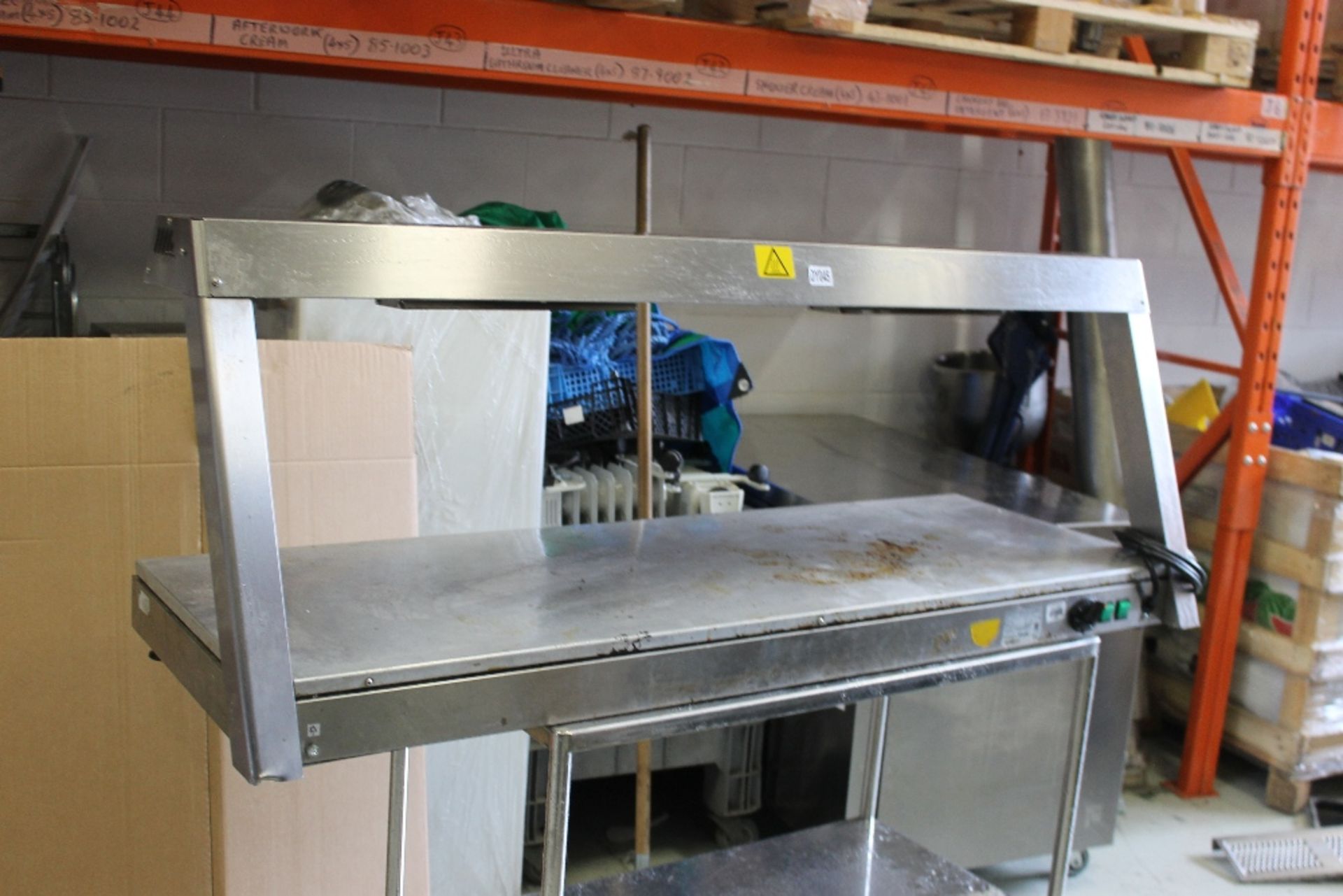 Lincat Carvery Unit with Heat Lamp – Model-LD4A002 -S/N21110377W148cm x H57cm x D52cm