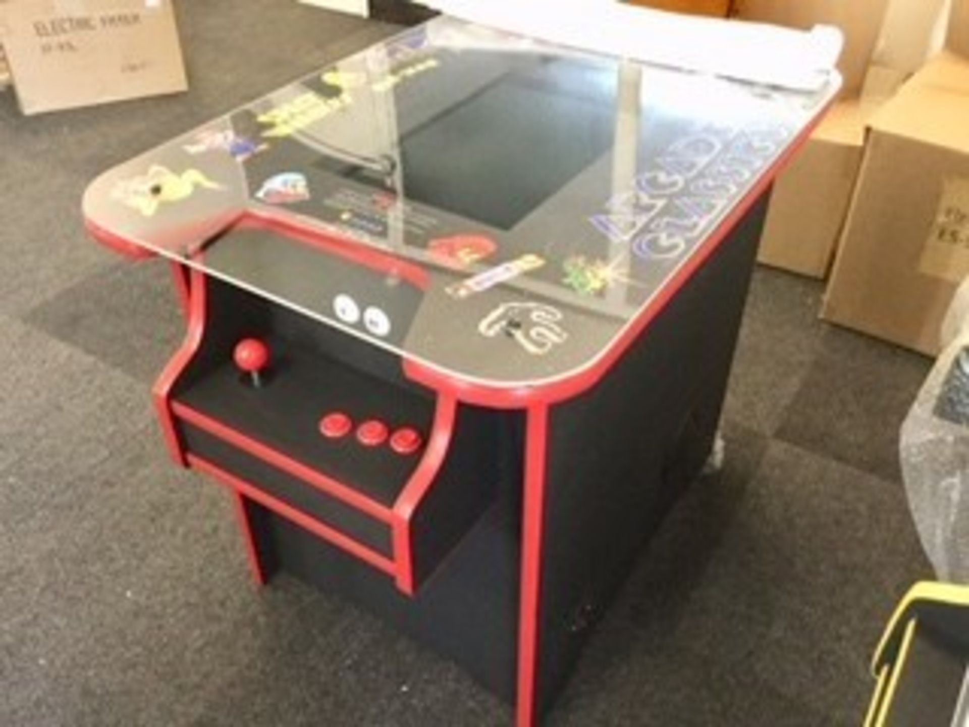 Brand New Space Invaders Machine / Cocktail Cabinet with 60 Classic Games Installed -PAC-Man, Donkey - Bild 2 aus 2