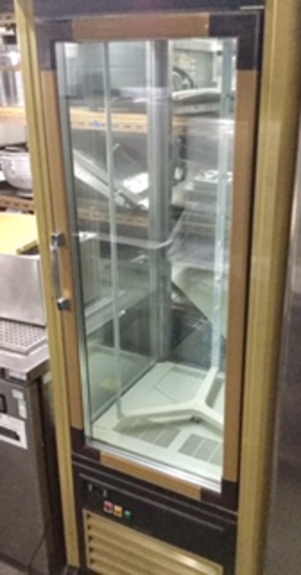 Refrigerated Rotating Patisserie Display Case – some shelves missing – NO VAT