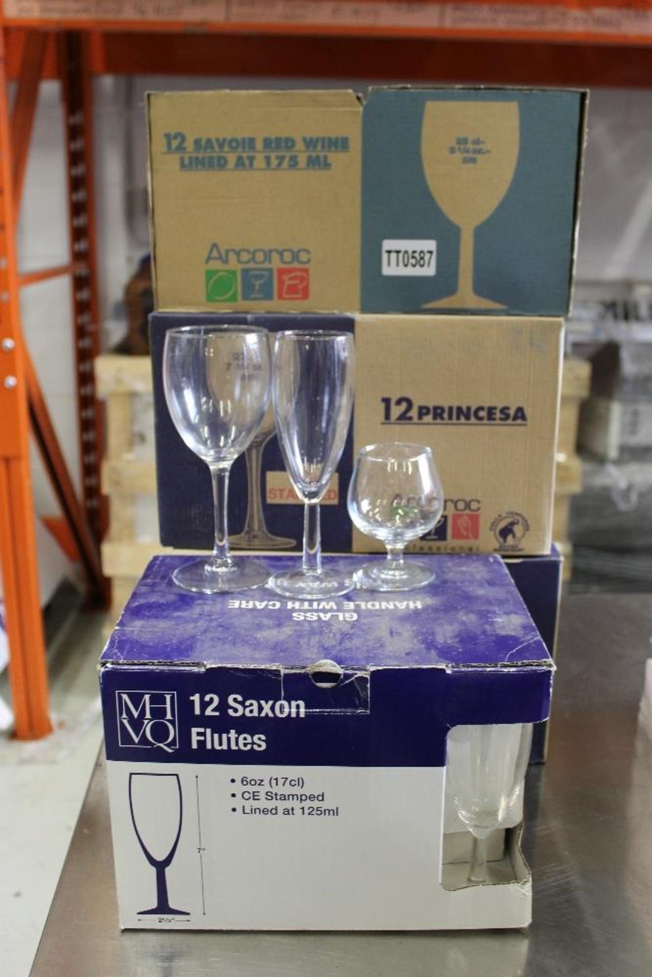 Four Boxes Mixed Glassware – to include Wine Glasses & Champagne - Image 2 of 2