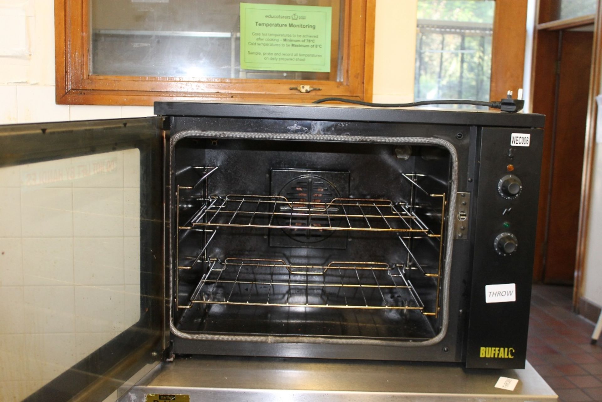Buffalo Electric Convection Oven – Model-GD278 – S/N – 70902331 -1ph Tested Working - Image 2 of 2