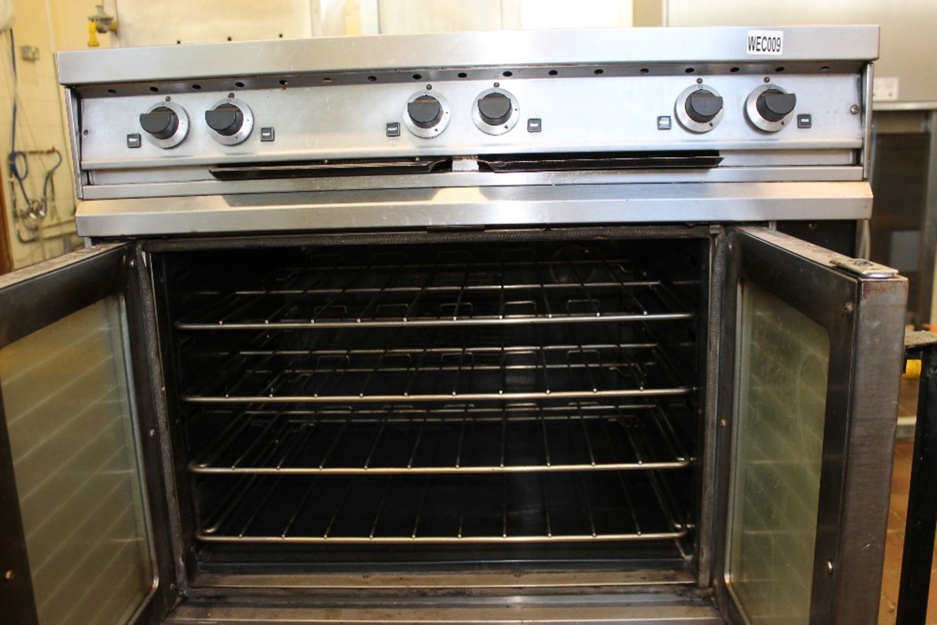 Falcon Six Burner Gas Cooker & Double Oven – Model G1102 011- Nat Gas S/N- 094034 – Tested Working - Image 2 of 3