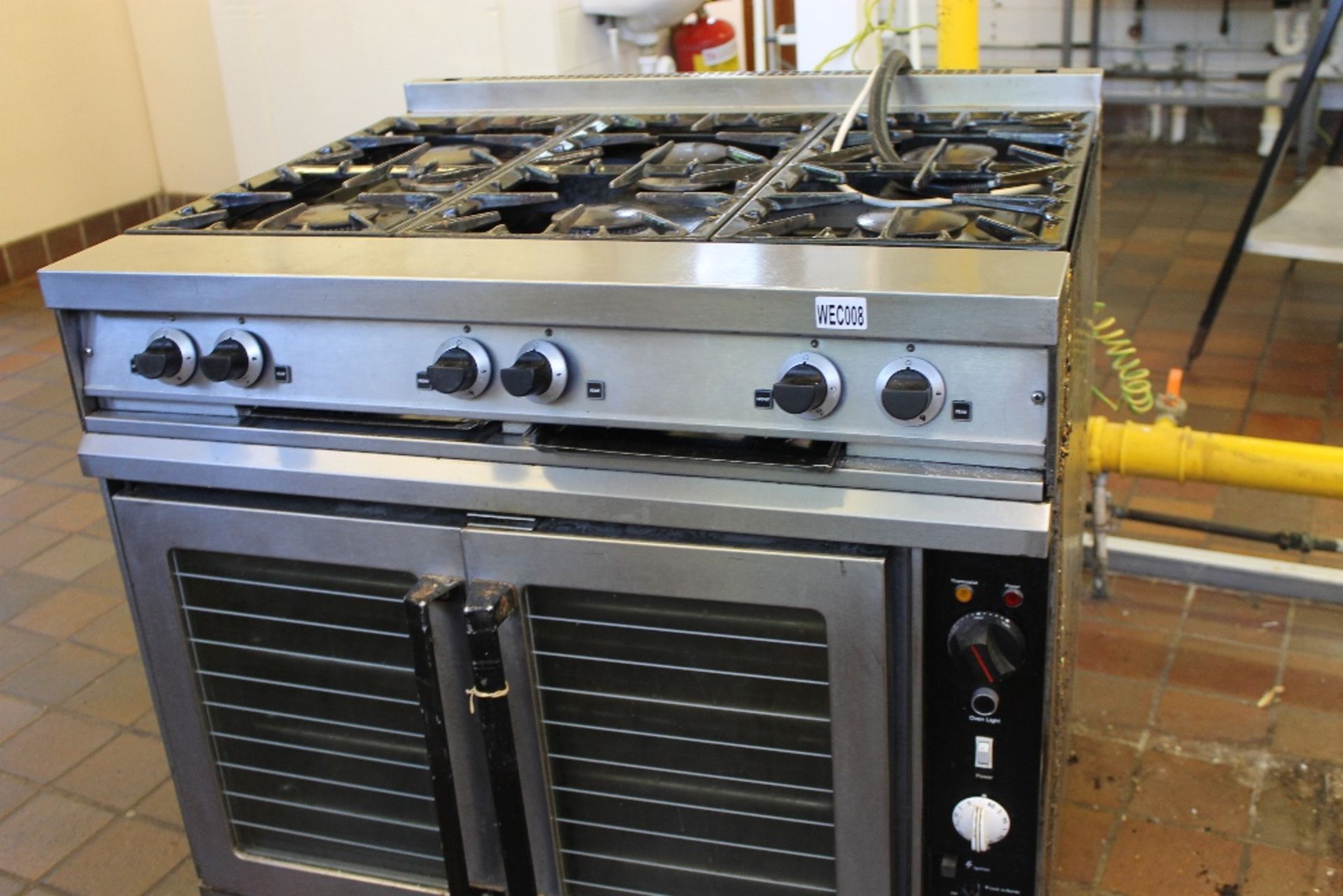 Falcon Six Burner Gas Cooker & Double Oven – Model G1102 011- Nat Gas Tested Working