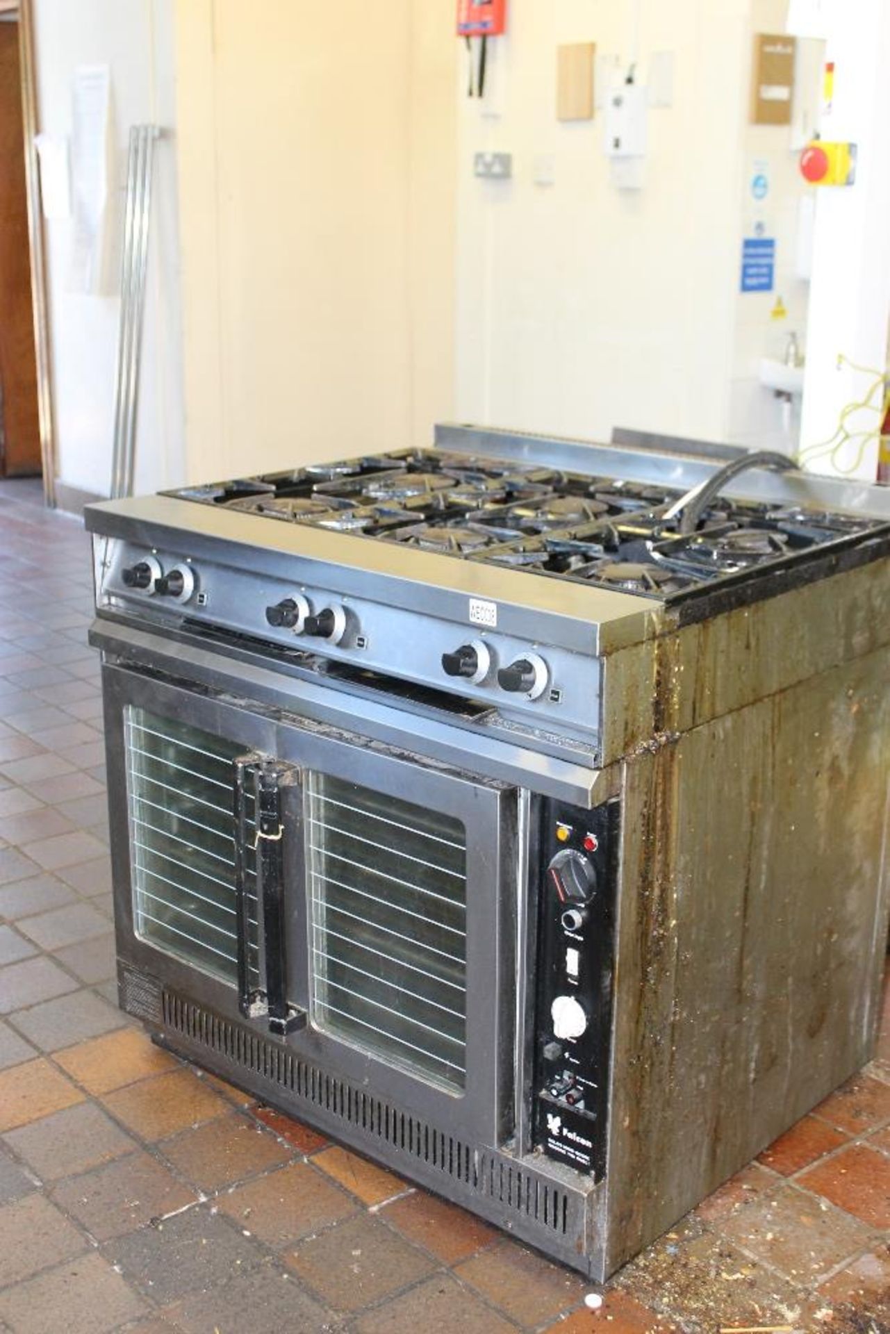 Falcon Six Burner Gas Cooker & Double Oven – Model G1102 011- Nat Gas Tested Working - Image 2 of 4