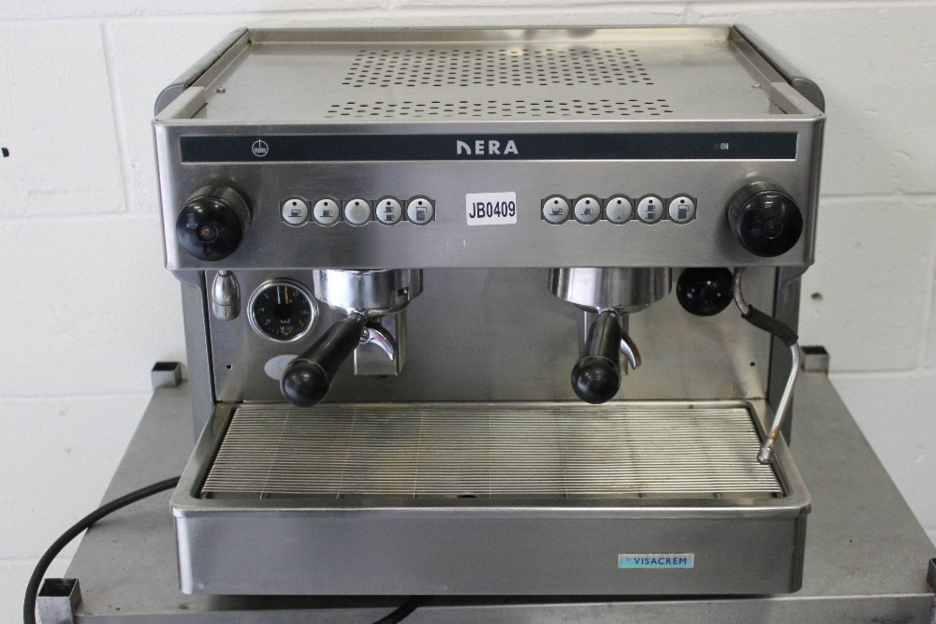 NERA VISACREM 2 Group Espresso / Cappuccino Coffee Machine -1ph   2 Group Handles - Image 2 of 3