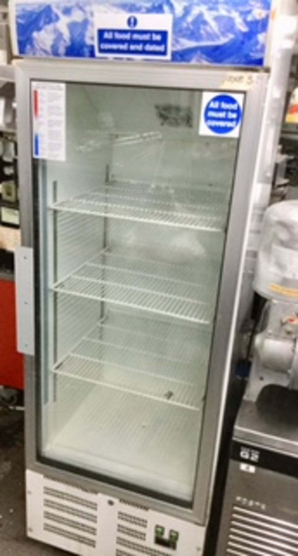 Glass Door Single Drinks Fridge – NO VAT