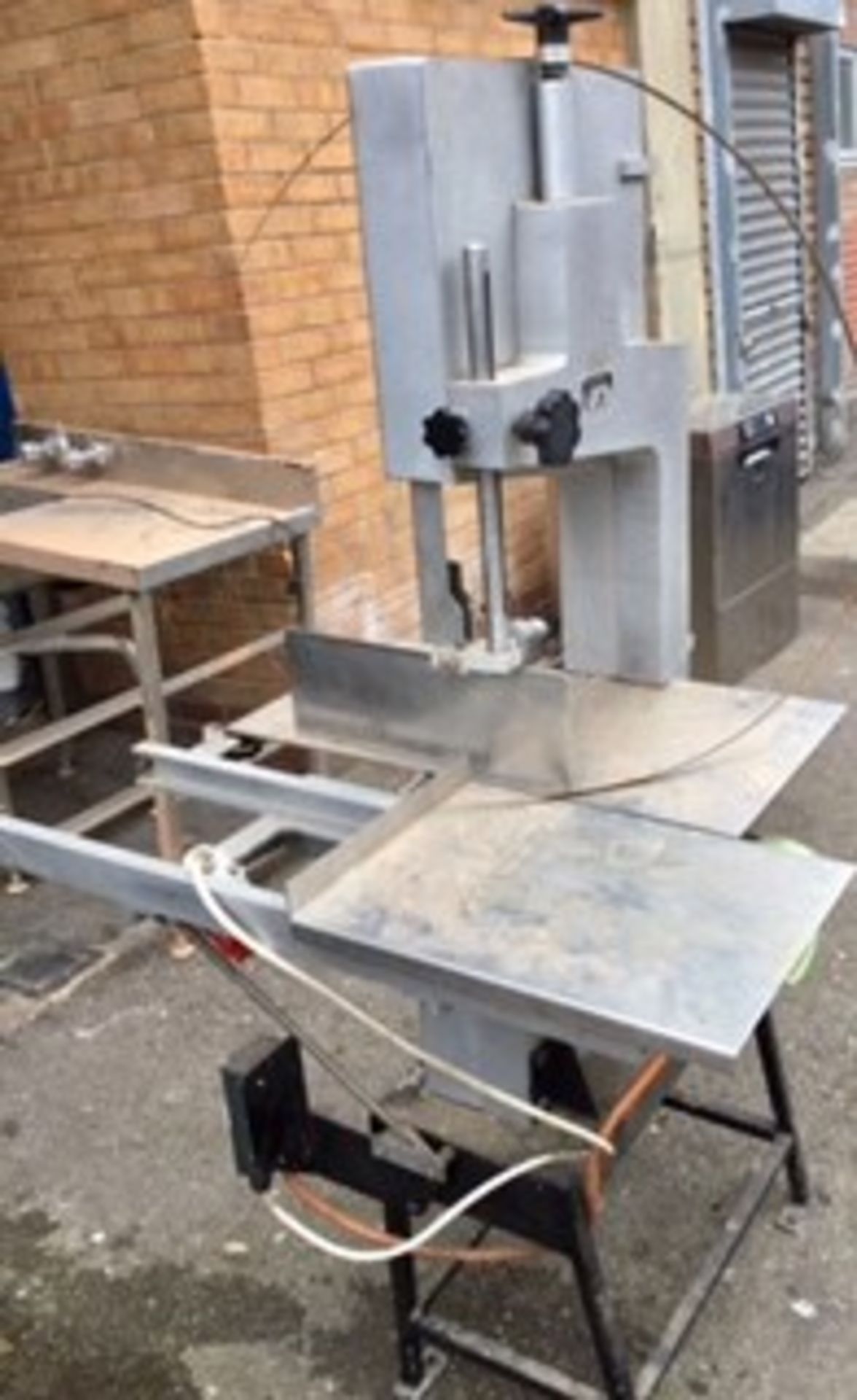 Heavy Duty Commercial Butchers Band saw -with Blade – 3ph- NO VAT