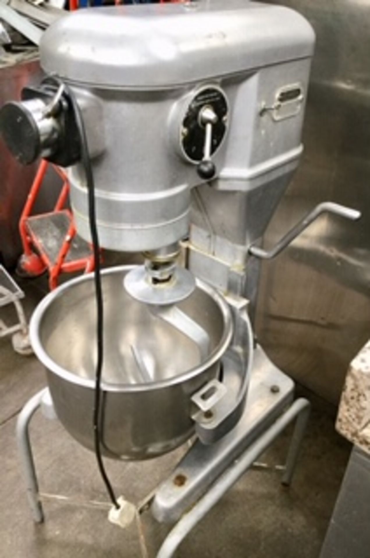 Crypto Peerless Three Speed Planetary Mixer – on Stand – Tested -NO VATwith Dough Hook, Beater &