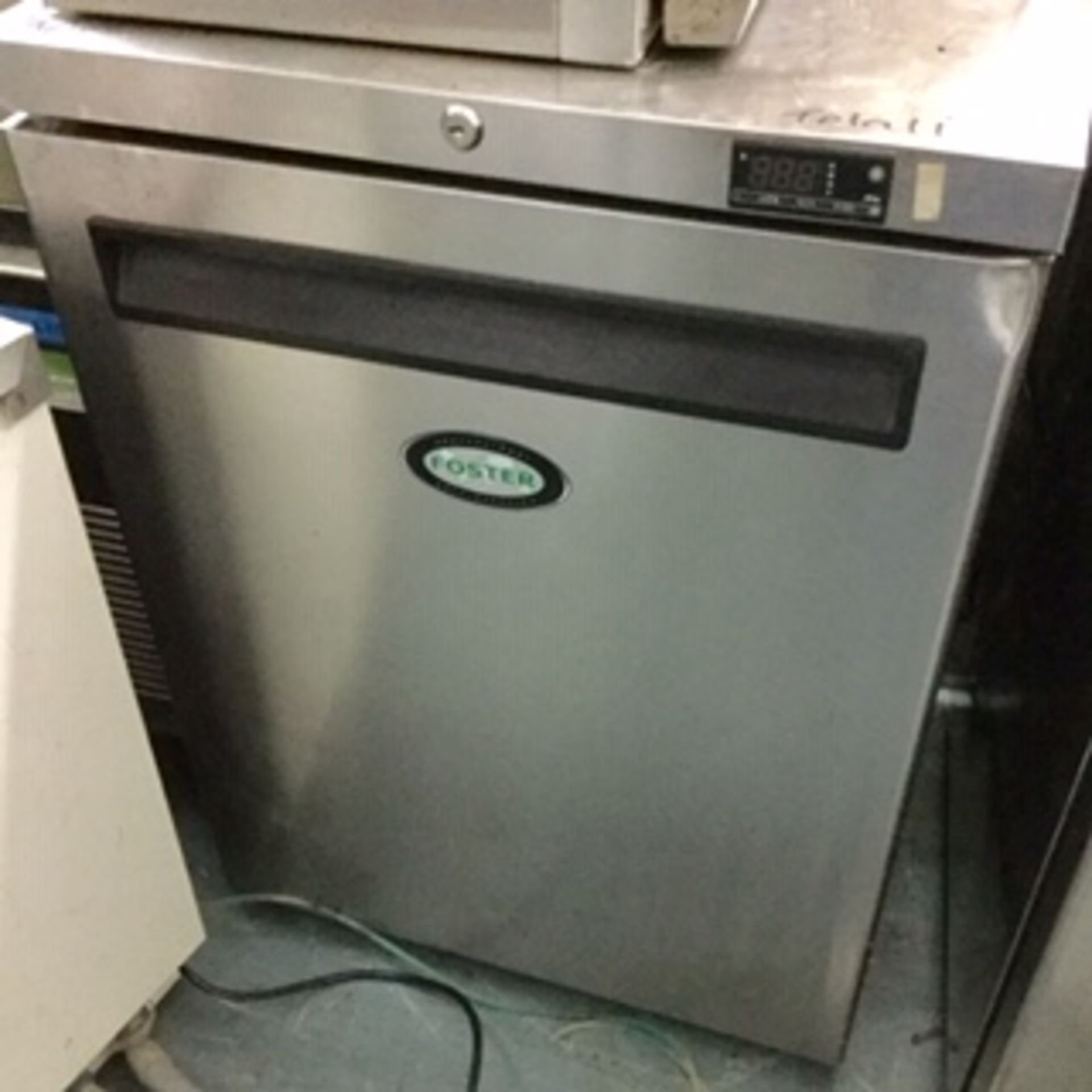 Foster Stainless Steel Under Counter Fridge – NO VAT