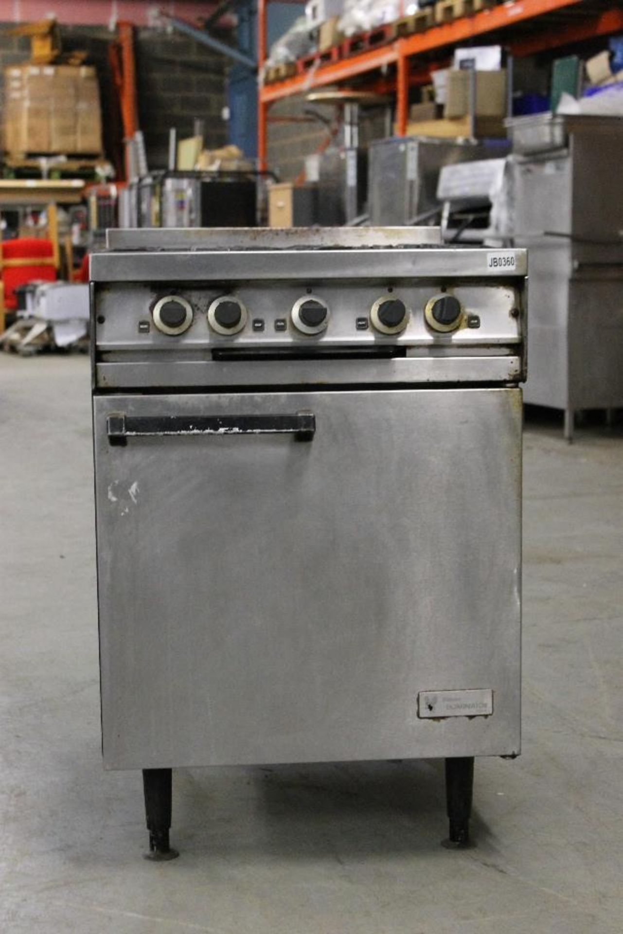 Falcon 4 Burner Gas Cooker & Oven - Image 2 of 4