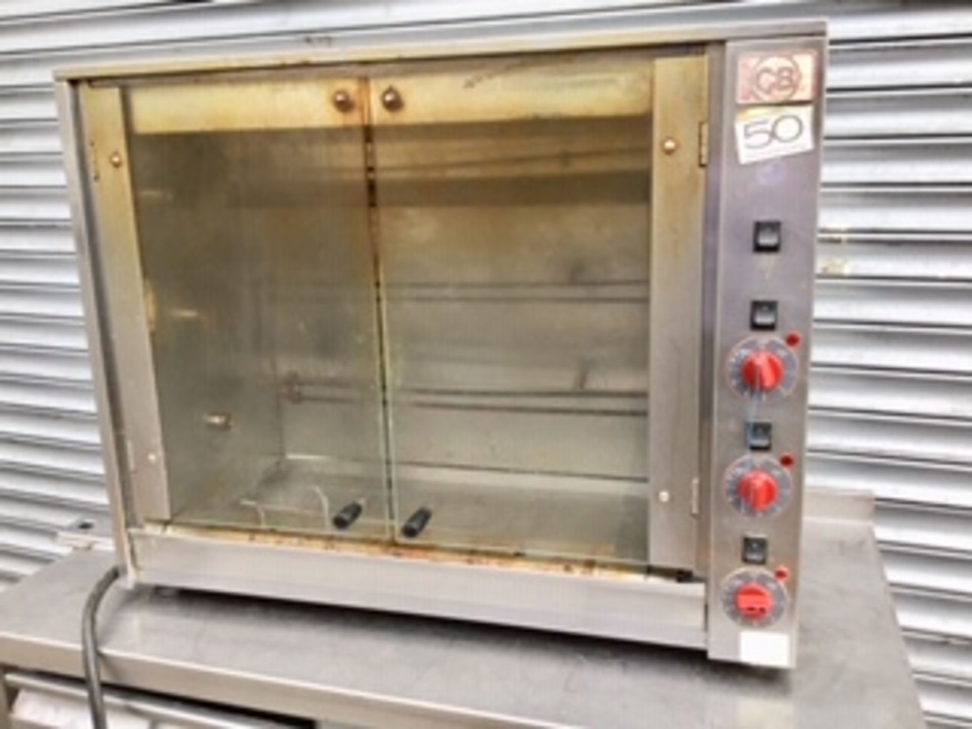 12 Bird Chicken Rotisserie -3ph Electric – NO VAT - Image 2 of 2