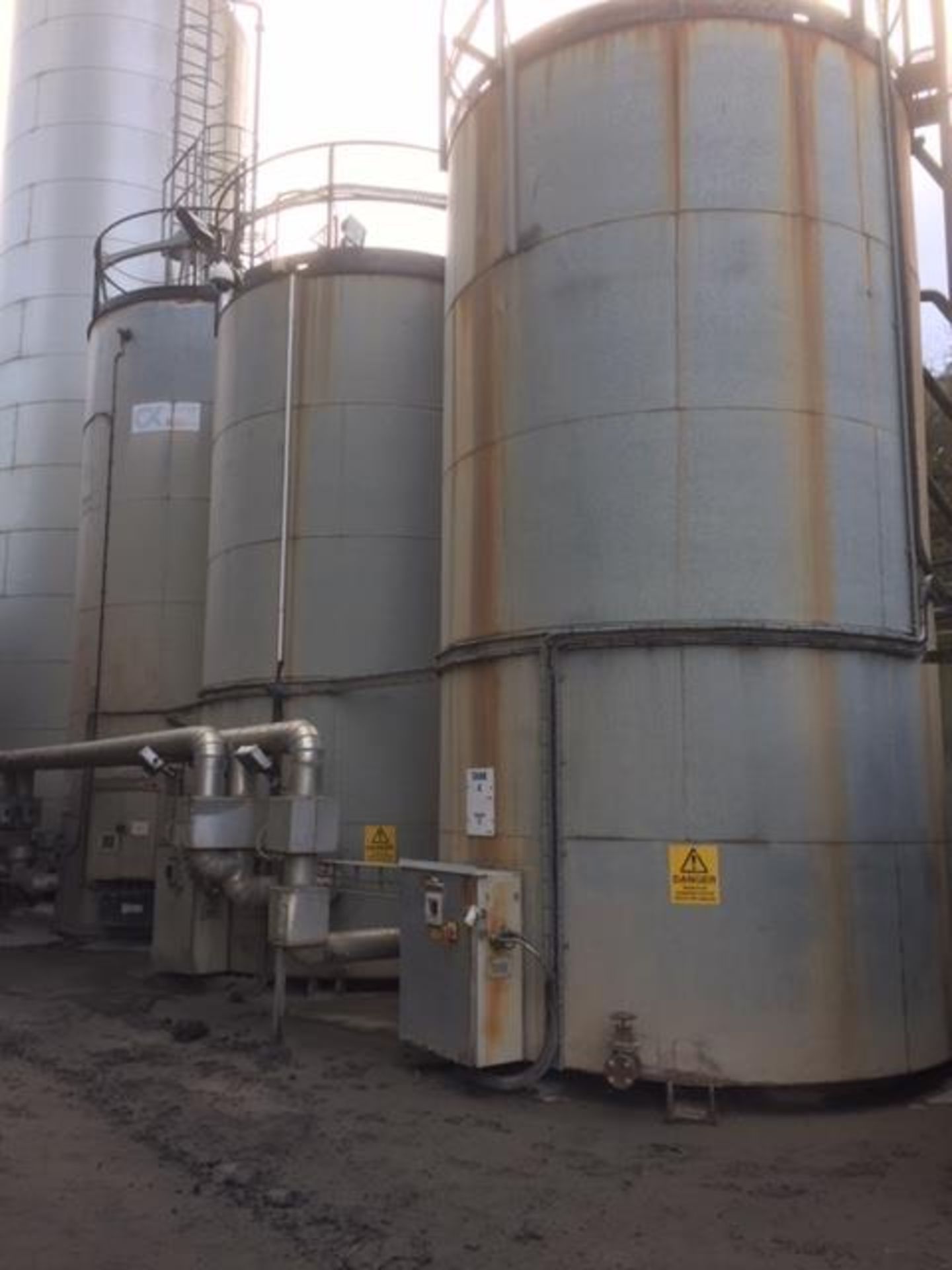 50 Tonne Bitumen Hot Storage Tank – Located in AyrshireBuyer to liaise with seller regarding