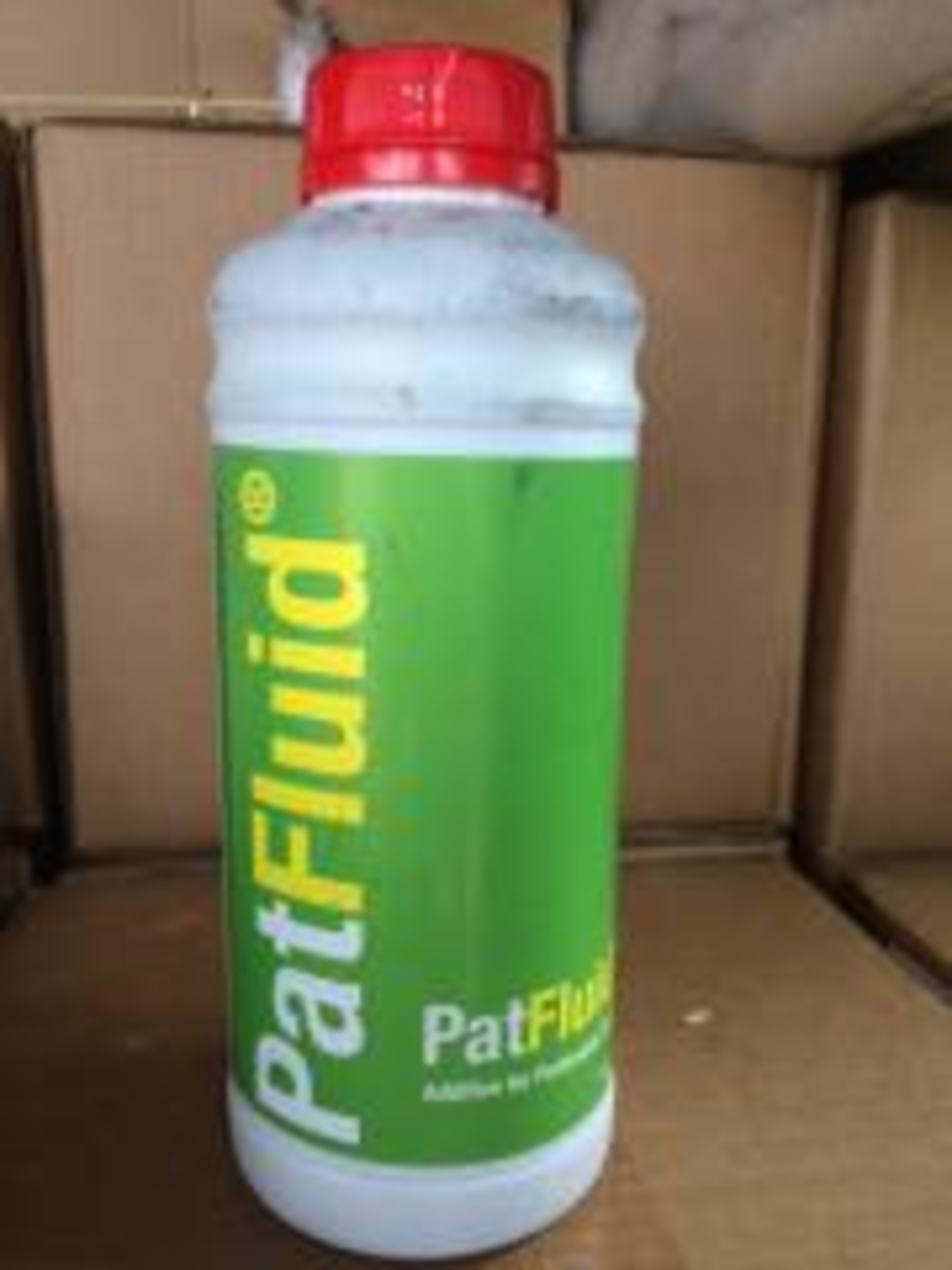 Job Lot of 504 Litres PAT FLUID PAT FLUID 1 LITRE BOTTLES BOXED NEW (12 X 1 LITRES IN A BOX X 42