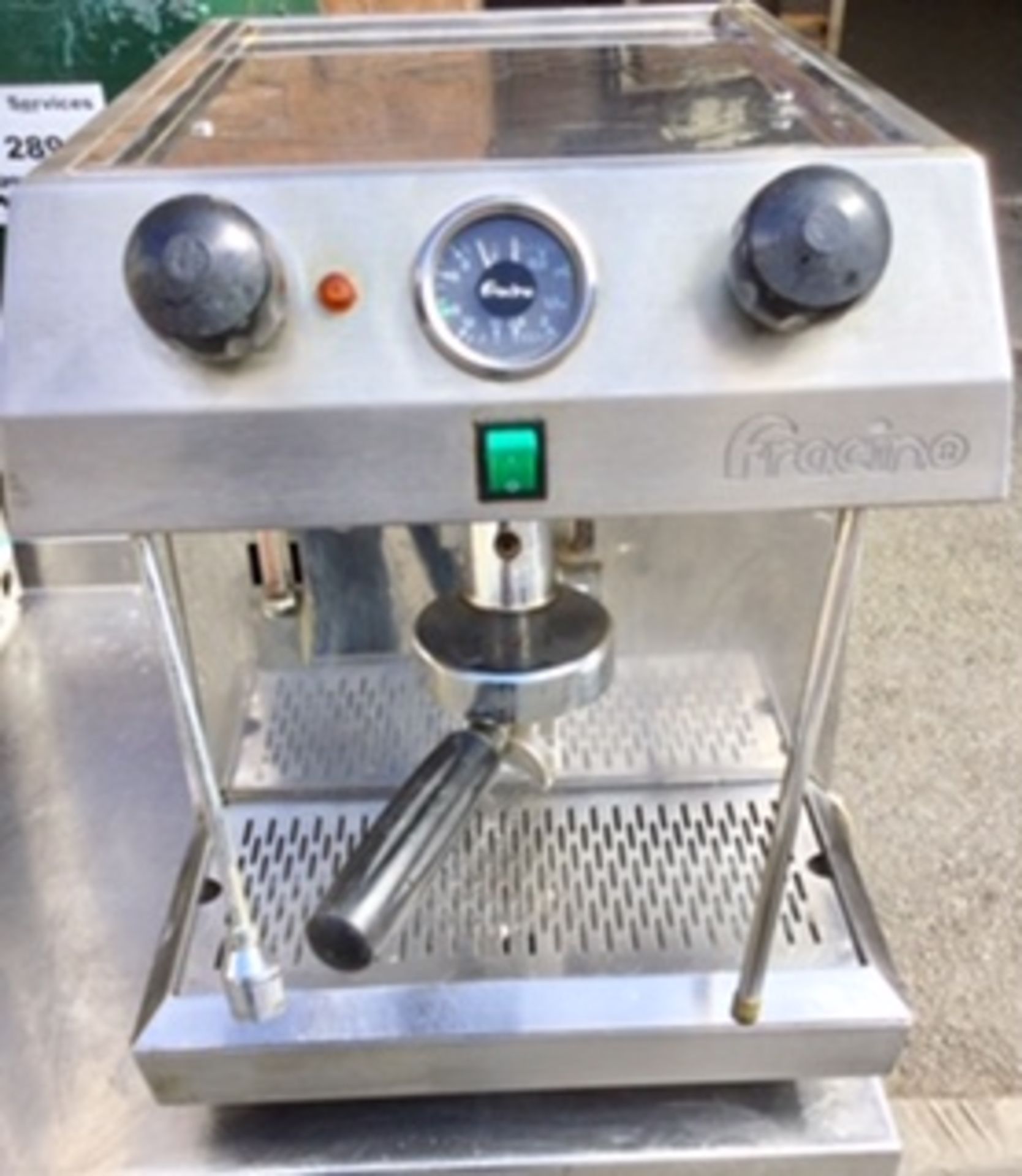 Fracino Single Head Espresso / Cappuccino Coffee Machine – NO VAT - Image 2 of 2