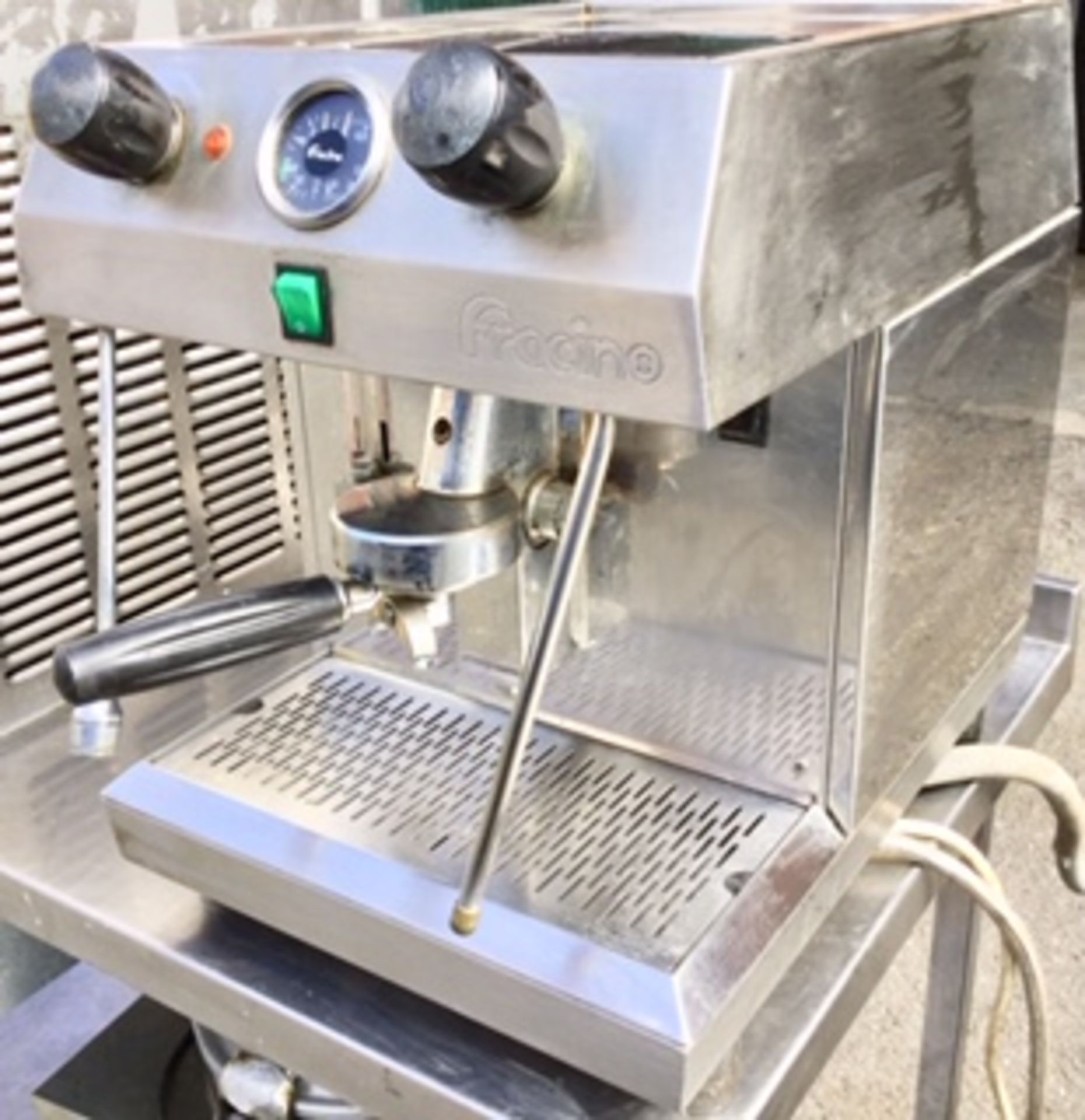 Fracino Single Head Espresso / Cappuccino Coffee Machine – NO VAT