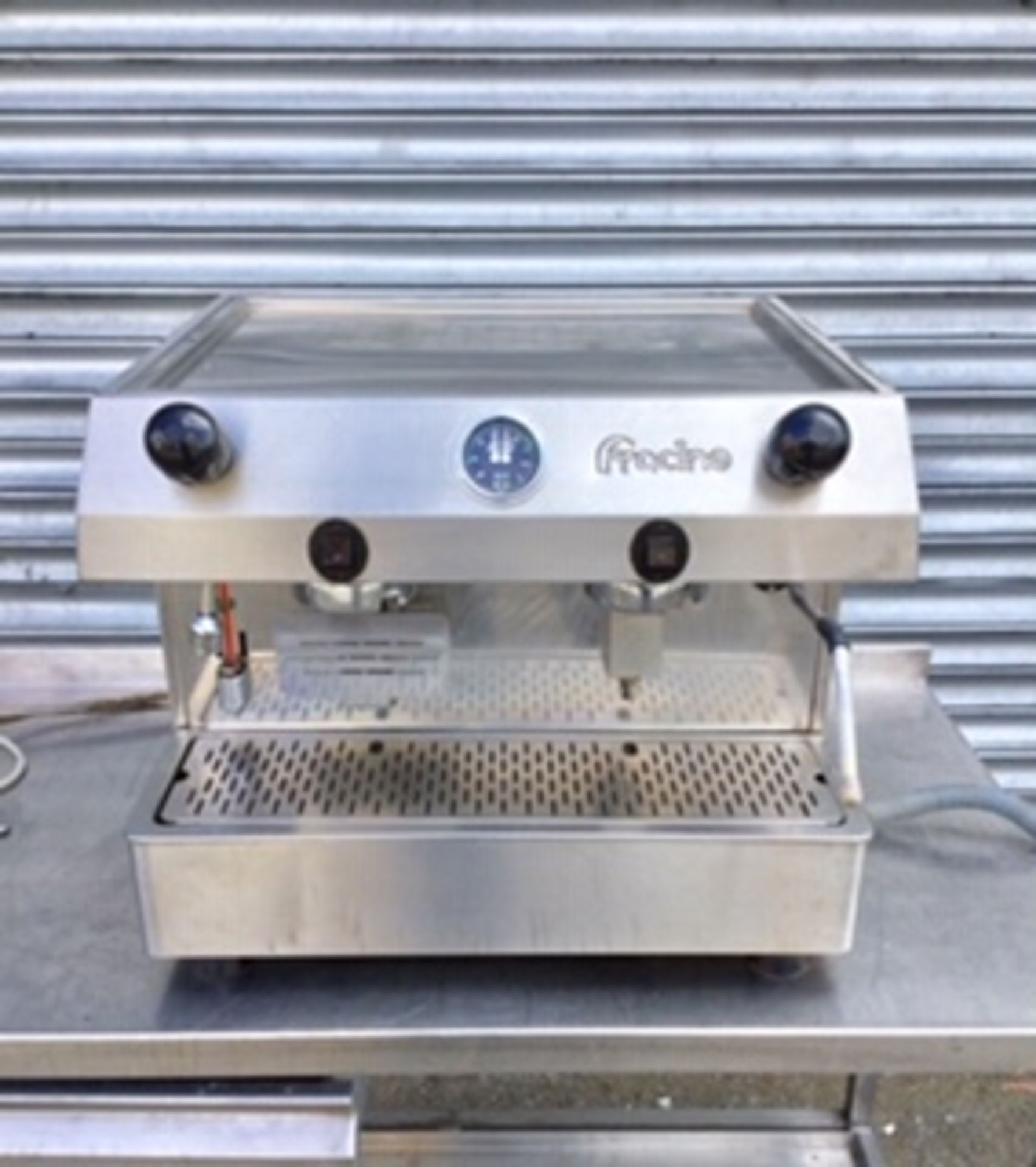 Fracino Two Group Espresso / Cappuccino Coffee Machine -1ph – NO VAT - Image 2 of 3