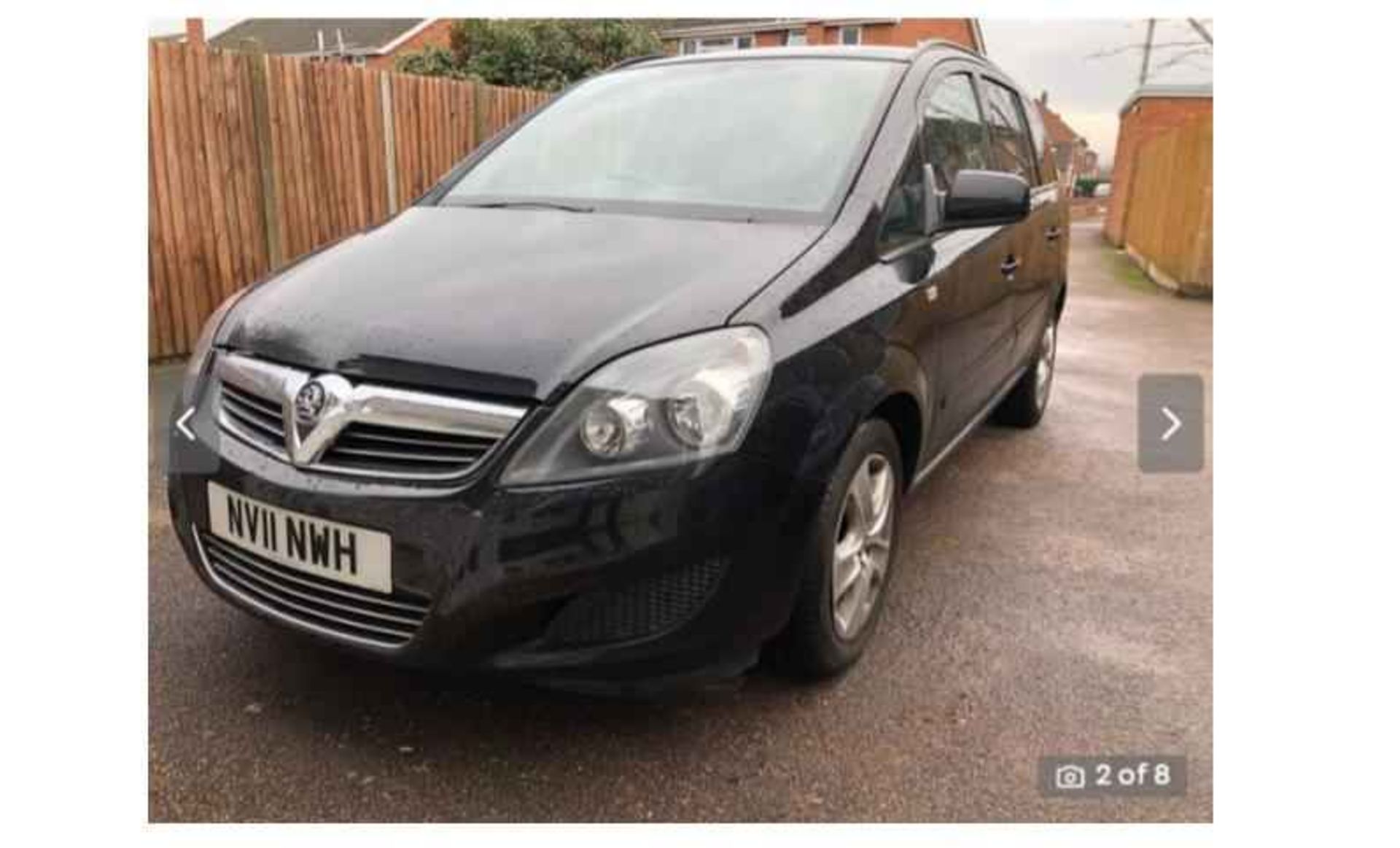Vauxhall Zafira 1.8i Exclusive Easytronic Automatic Gearbox Wheelchair / Disability Vehicle2011