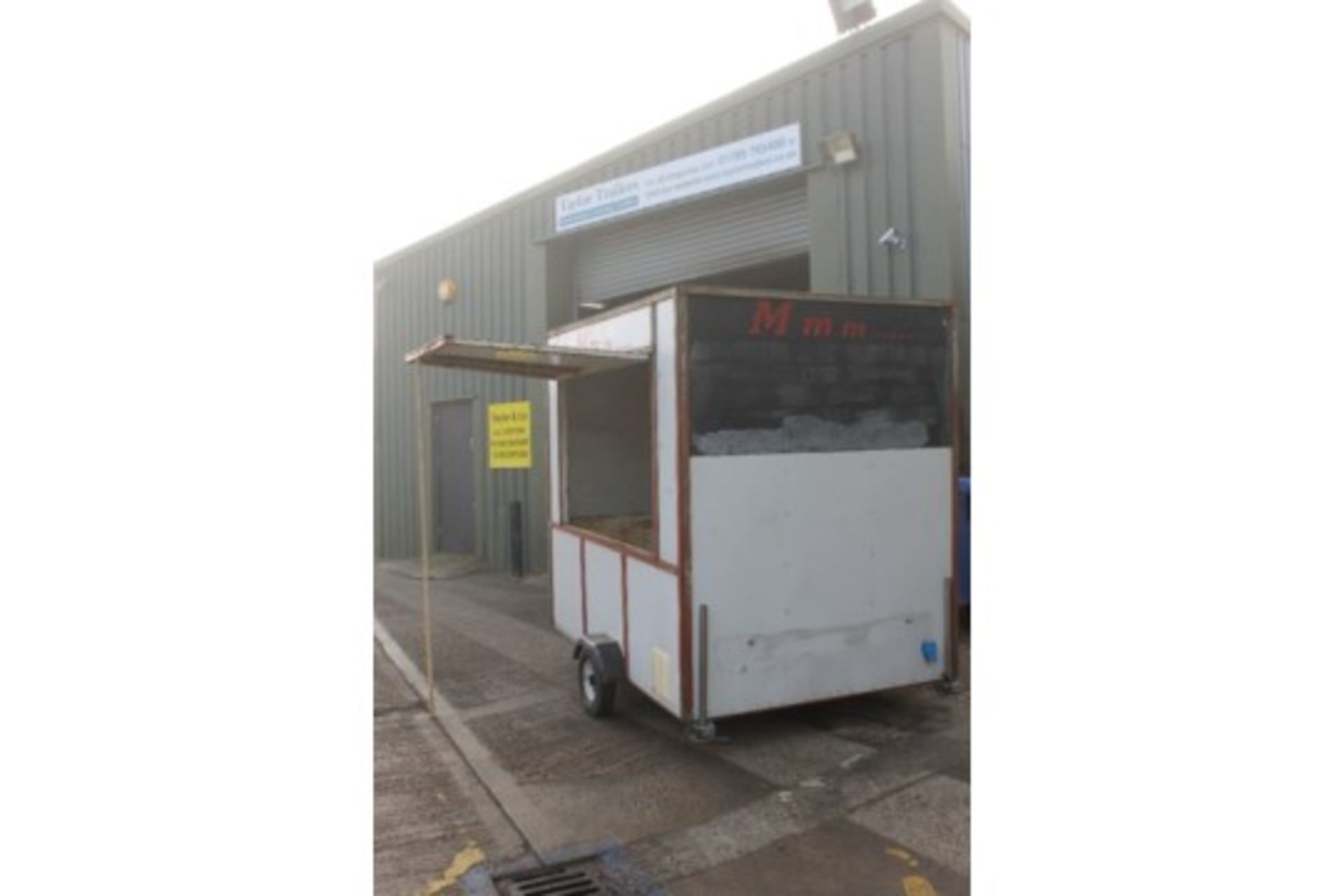 Catering Trailer 7ft x 5ft – Refurb Project - NO VAT This unit is available as a " Starter Unit “, - Image 2 of 11